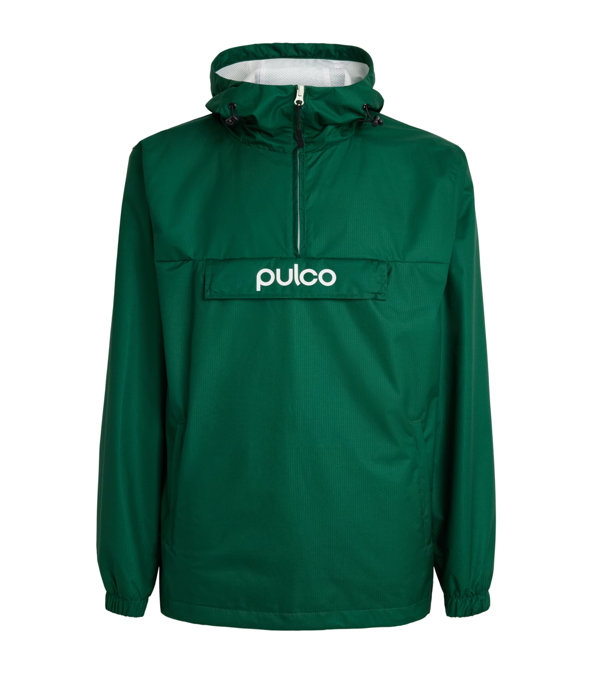 Pulco Studios Mens Water-Resistant Coaches Jacket Court Green Image 1