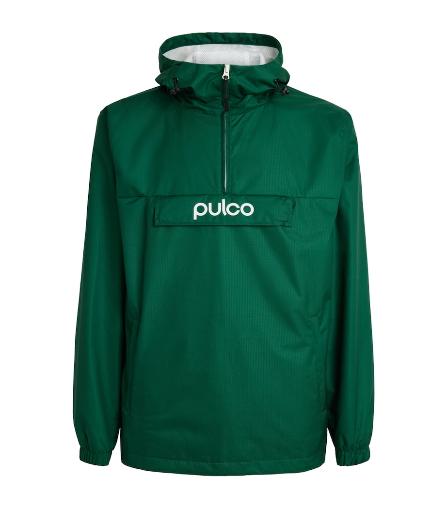 Pulco Studios Mens Water-Resistant Coaches Jacket Court Green Image 1