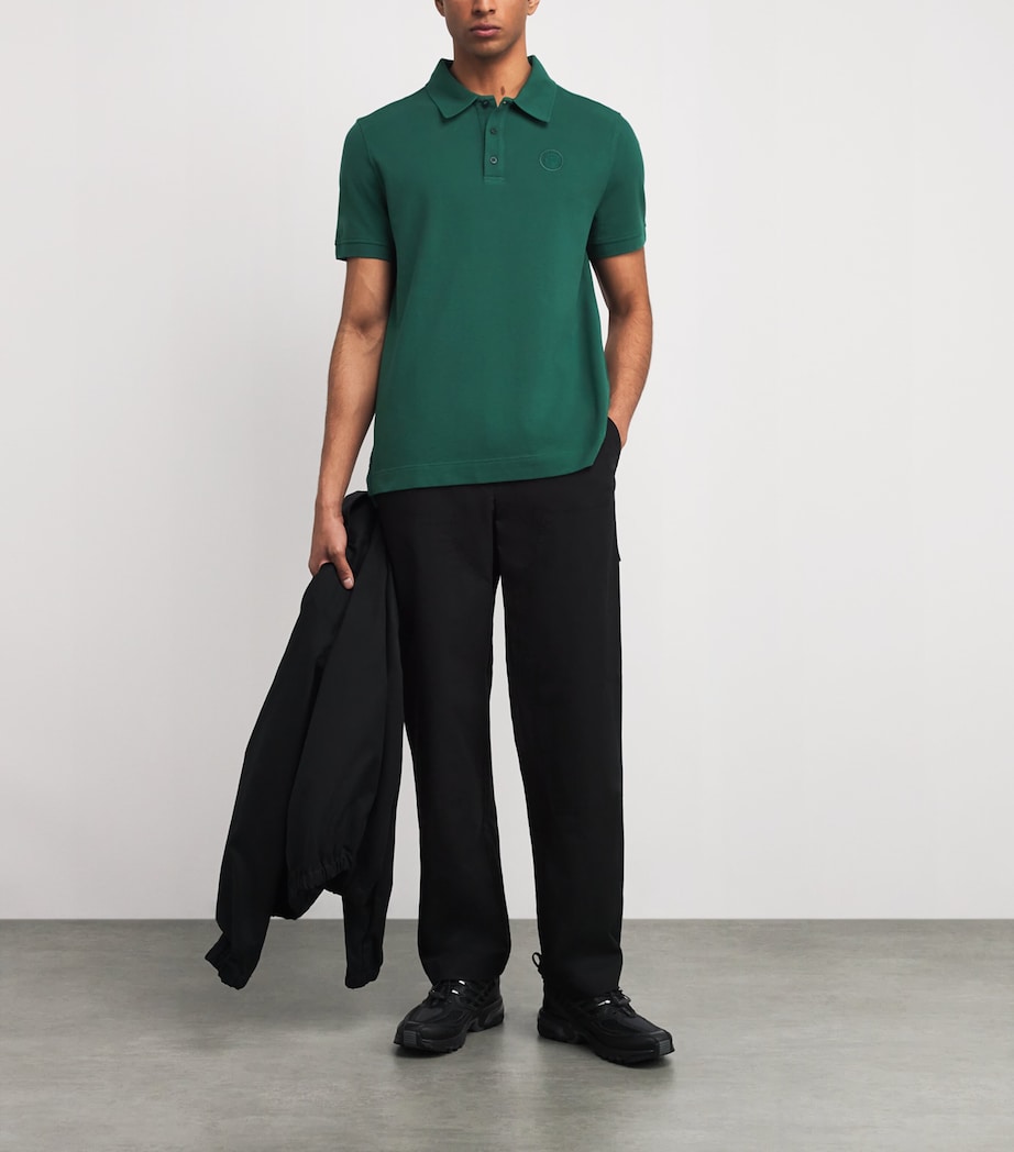 Cotton Beckley Polo Shirt GLADE GREEN 9848 Image 2