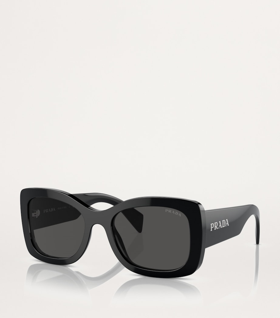Acetate Geometric Sunglasses 1AB5S0 Image 2