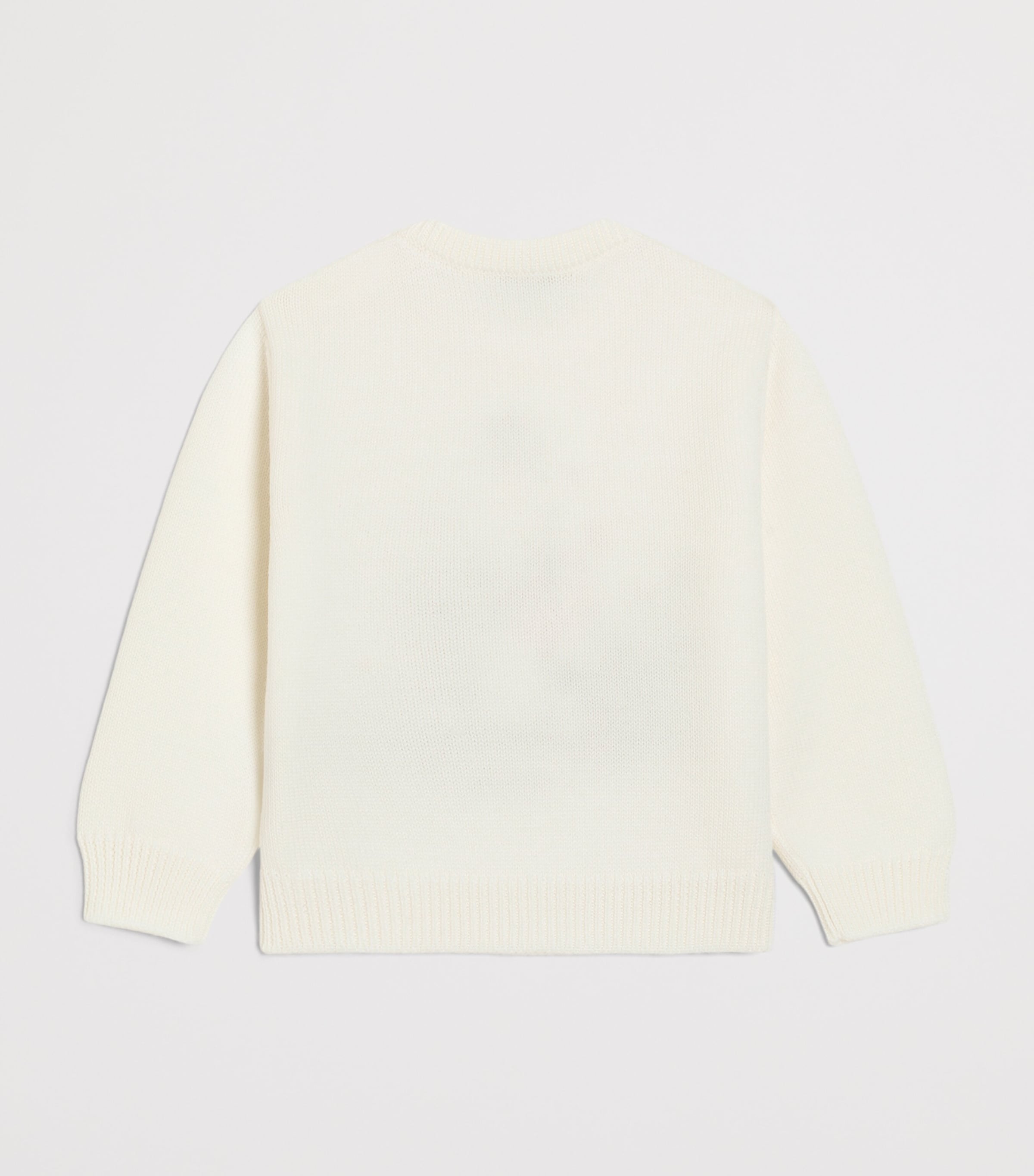 Dolce&Gabbana Kids Virgin Wool Embroidered Sweater (3-30 Months) — photo 2