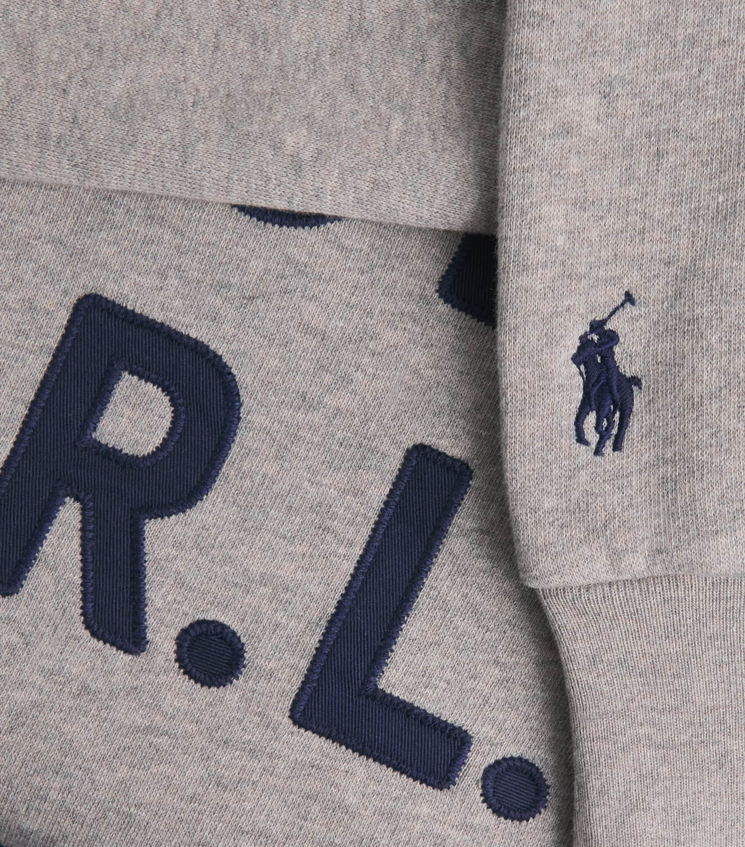 Polo Ralph Lauren Mens Cotton-Blend Logo Sweatshirt Dark Sport Heather Image 6