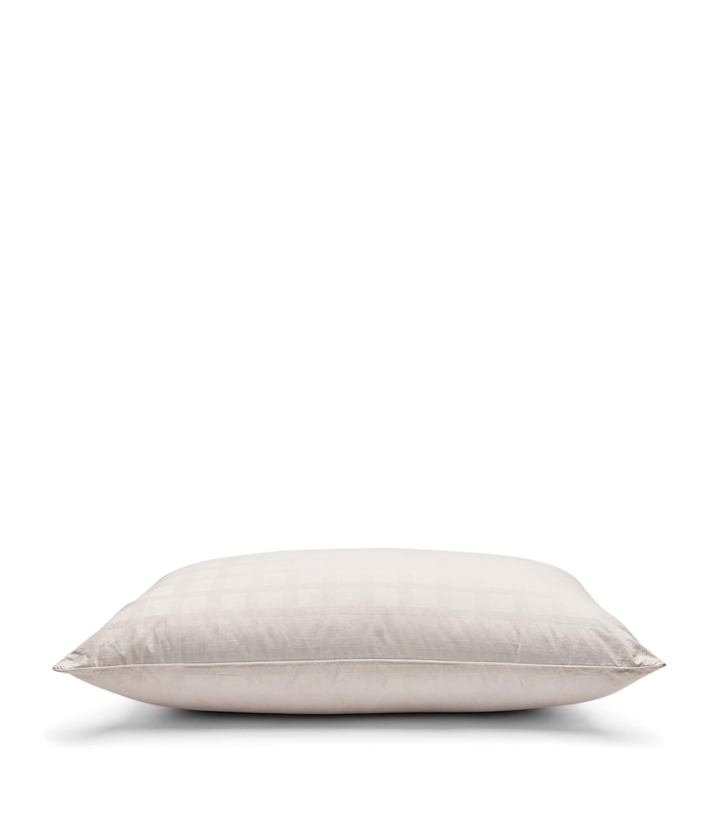 Cotton Down-Filled Pillow (50cm x 75cm) WHITE Image 5