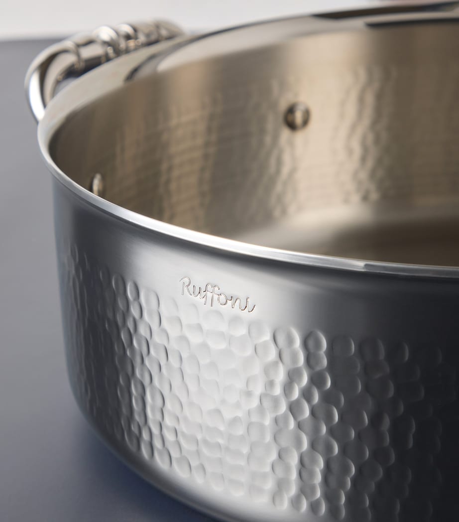 Ruffoni Opus Prima Saucepan with Lid (20cm) Metallic Image 5