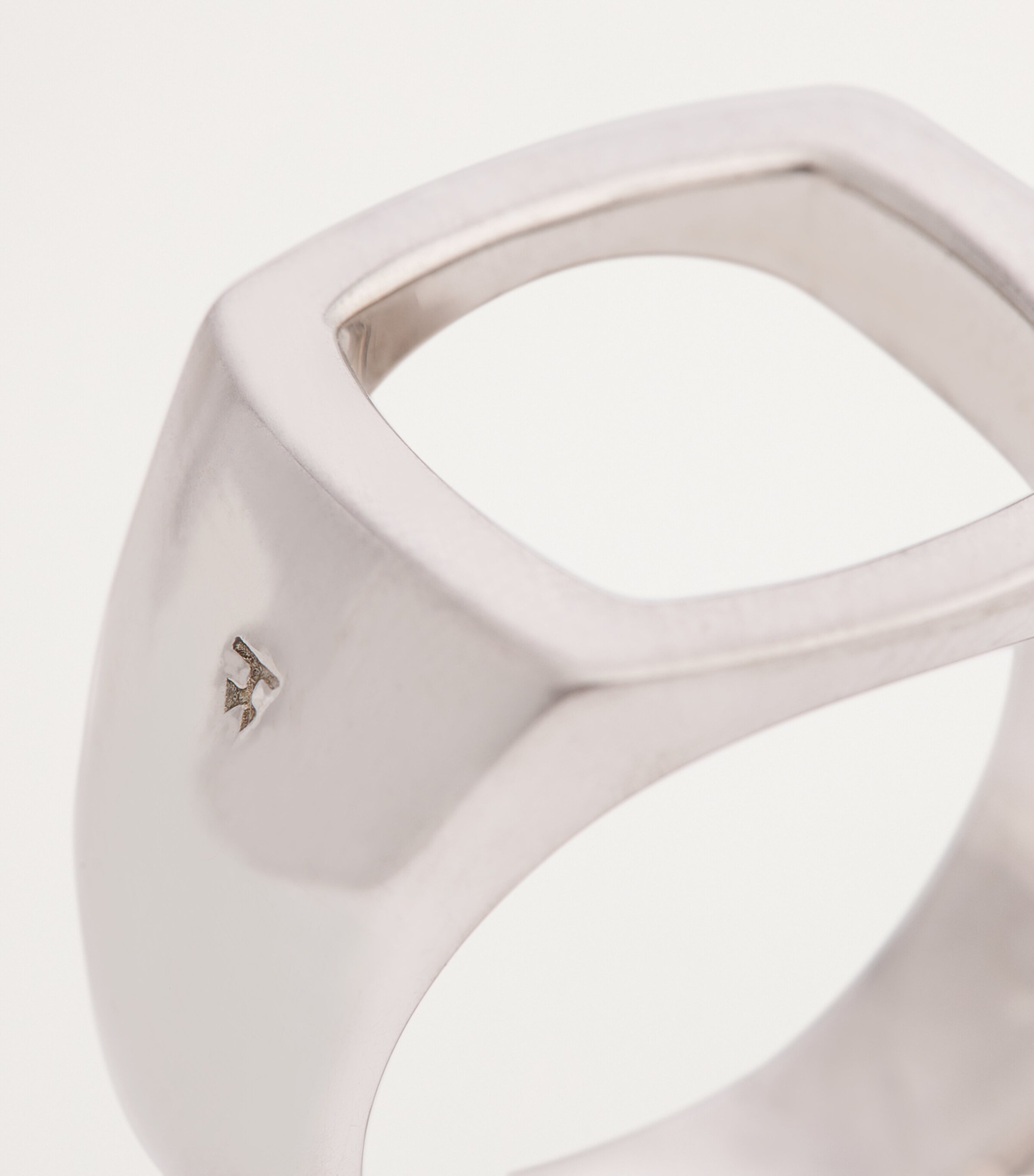 Sterling Silver Cushion Open Ring NA Image 6