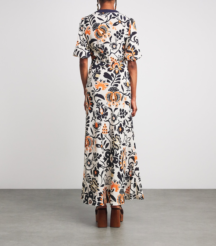 Silk Marlene Maxi Dress WH01 SELVA Image 3