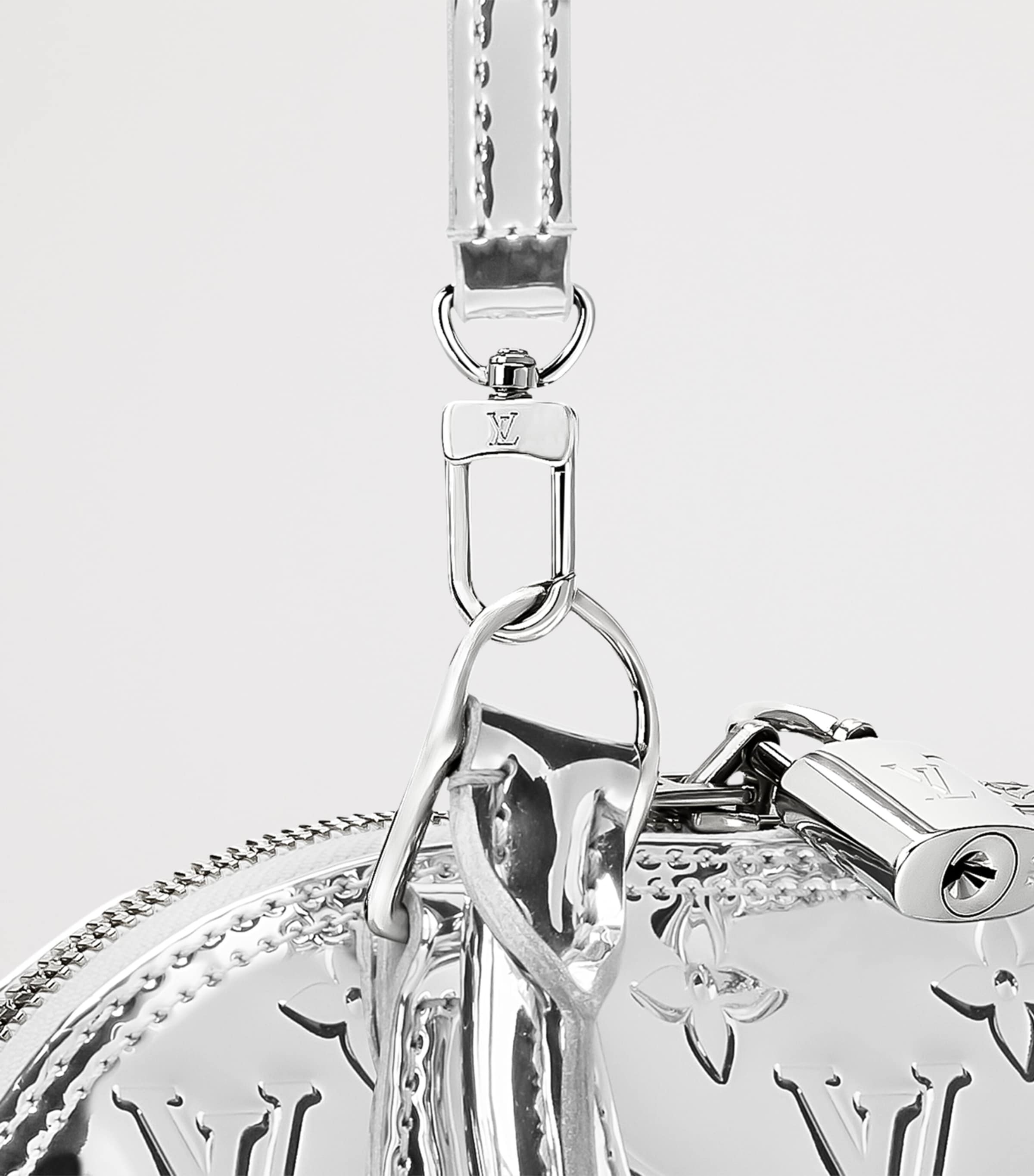 Canvas Alma BB Cross-Body Bag SILVER Image 6