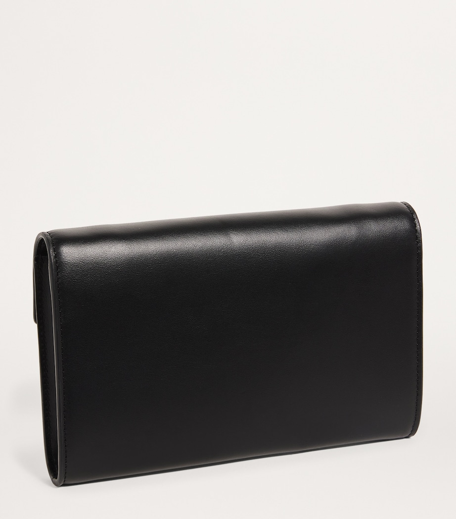 Leather Chain Wallet BLACK Image 3
