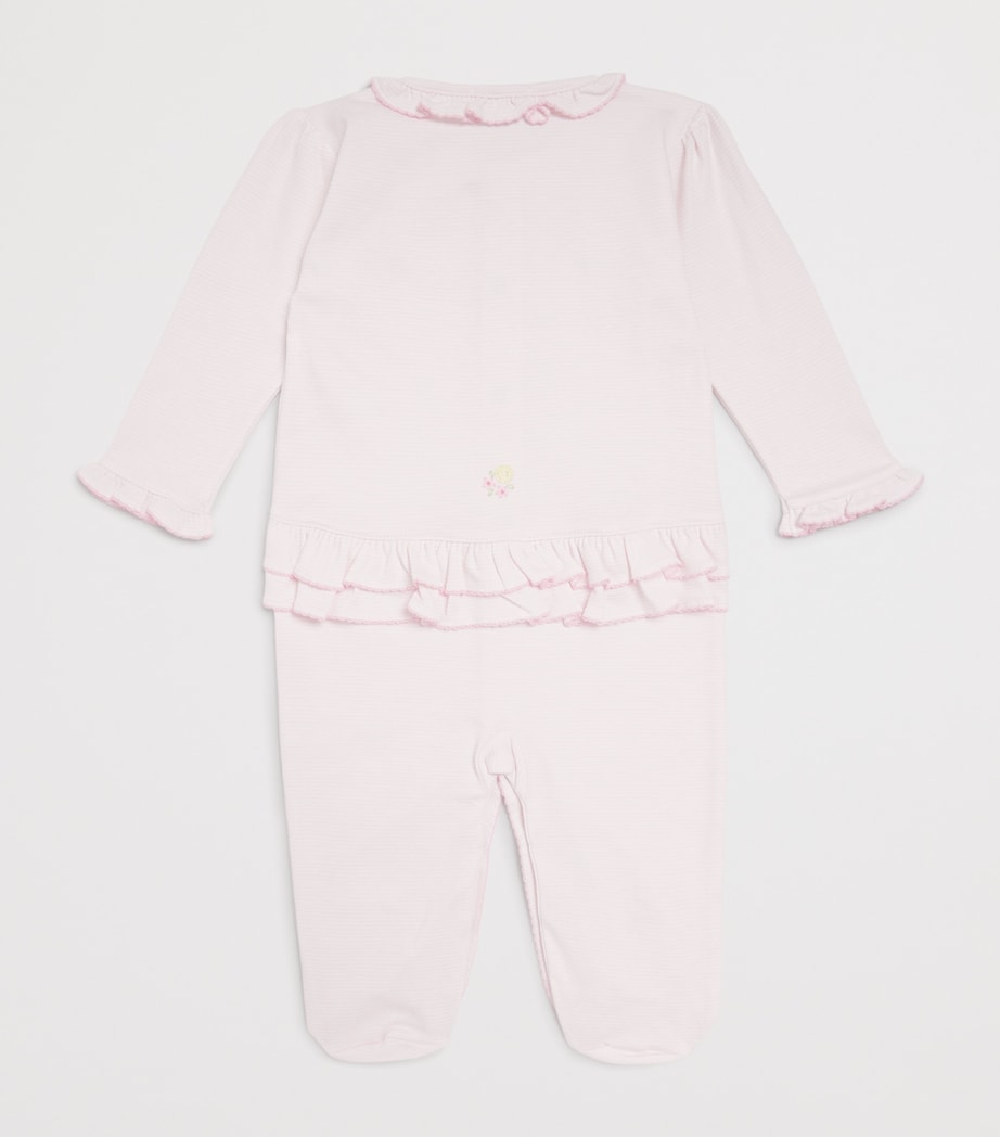 Pima Cotton Lemon Blossom All-In-One (0-9 Months) K650PINK Image 2