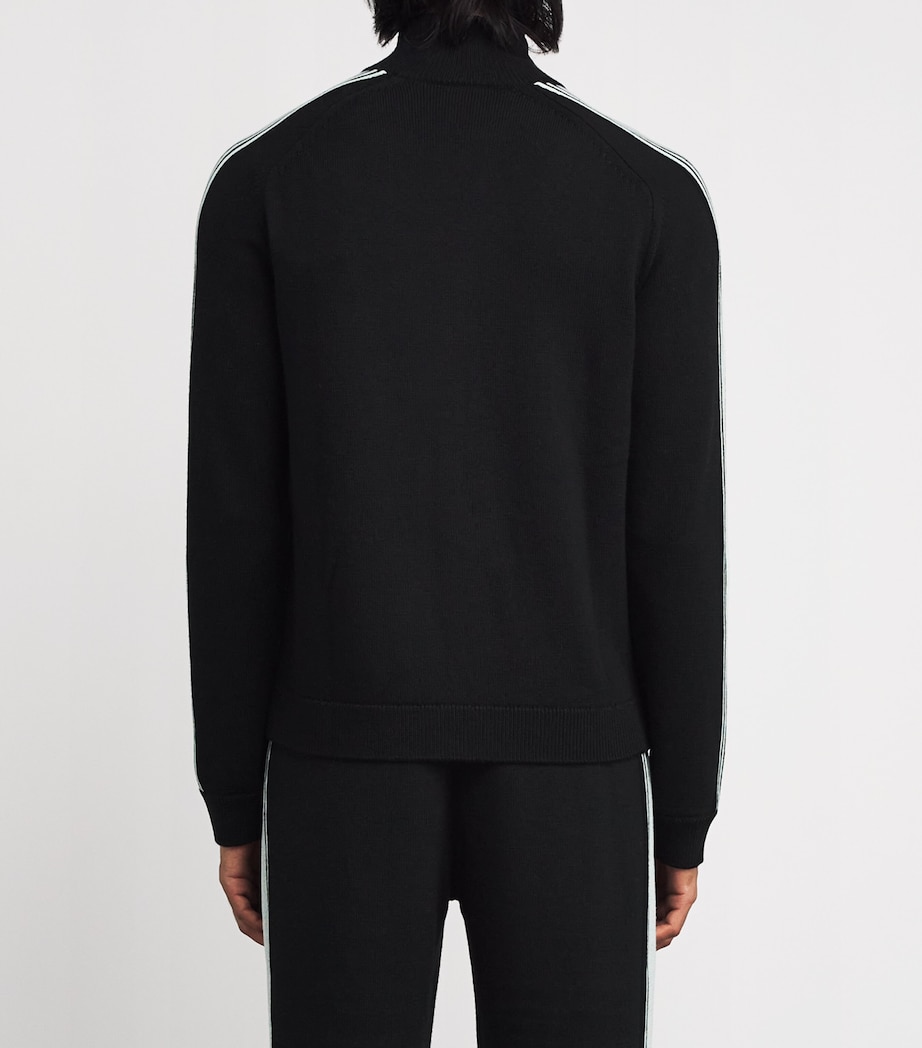 Merino Track Jacket BLACK Image 4