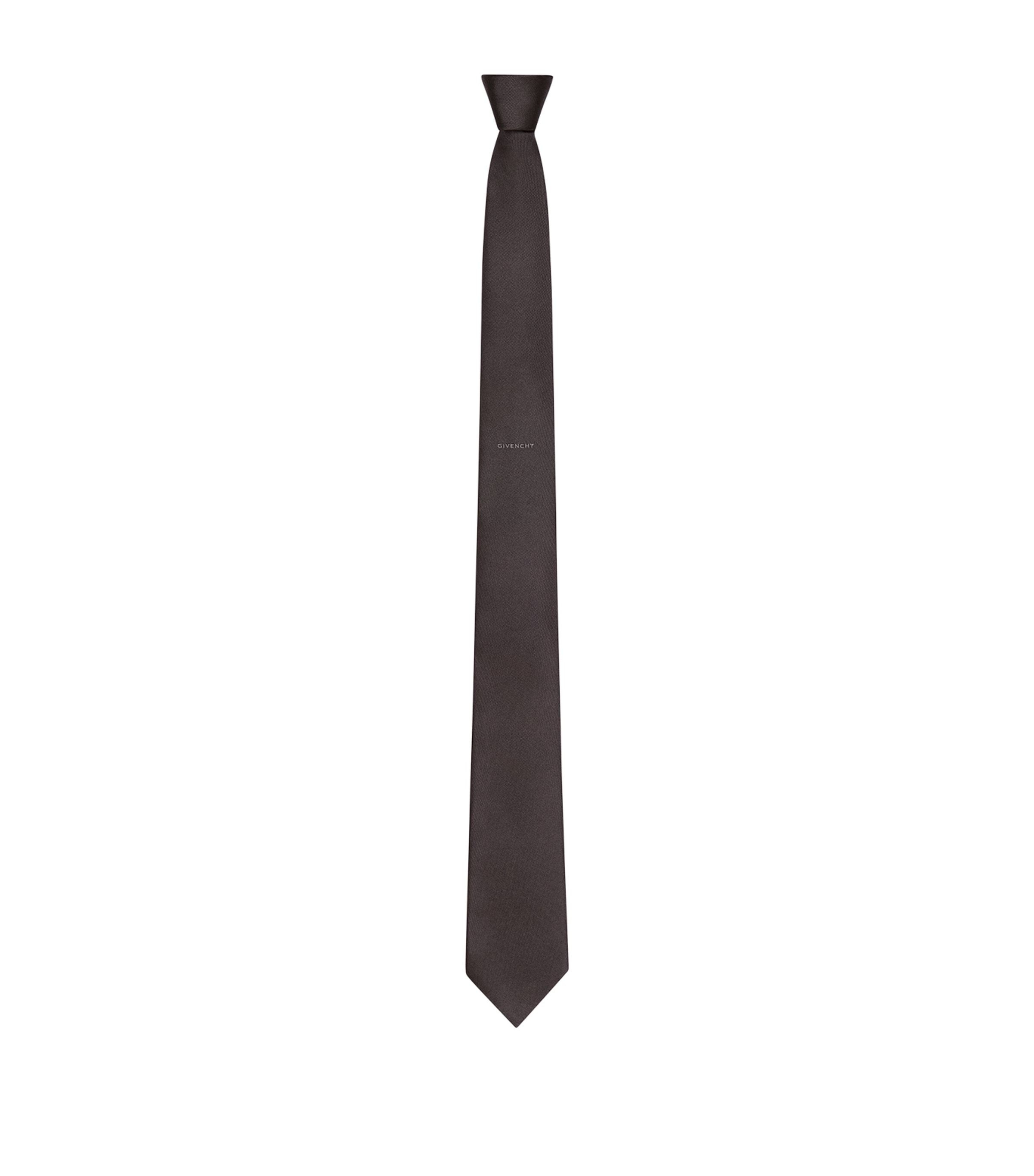 Silk Tie MEDIUM GREY Image 1