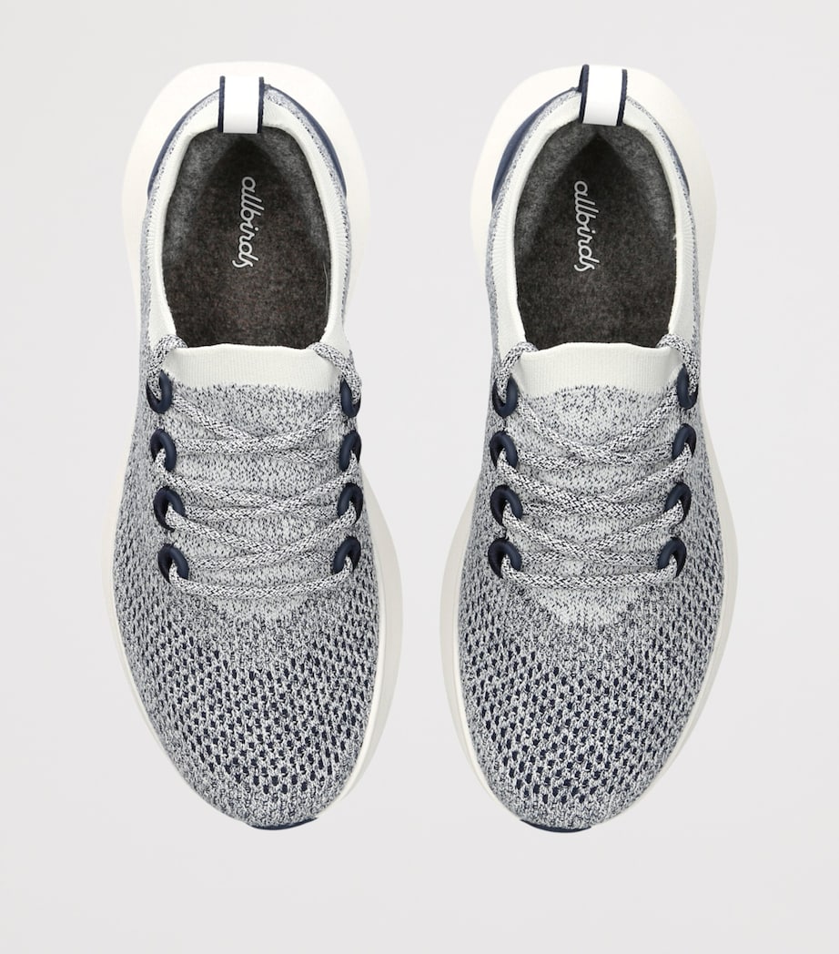 Allbirds Mens Dasher NZ Running Trainers White/navy Image 4