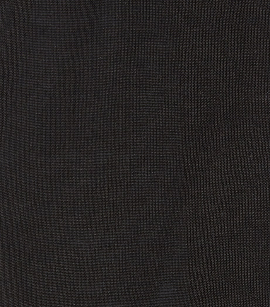 Fil D’Ecosse Egyptian Cotton Socks BROWN Image 2