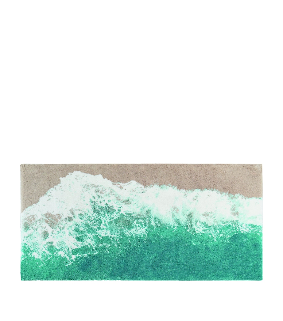 Abyss & Habidecor Malibu Bath Mat (70cm x 140cm) Lagoon Image 1