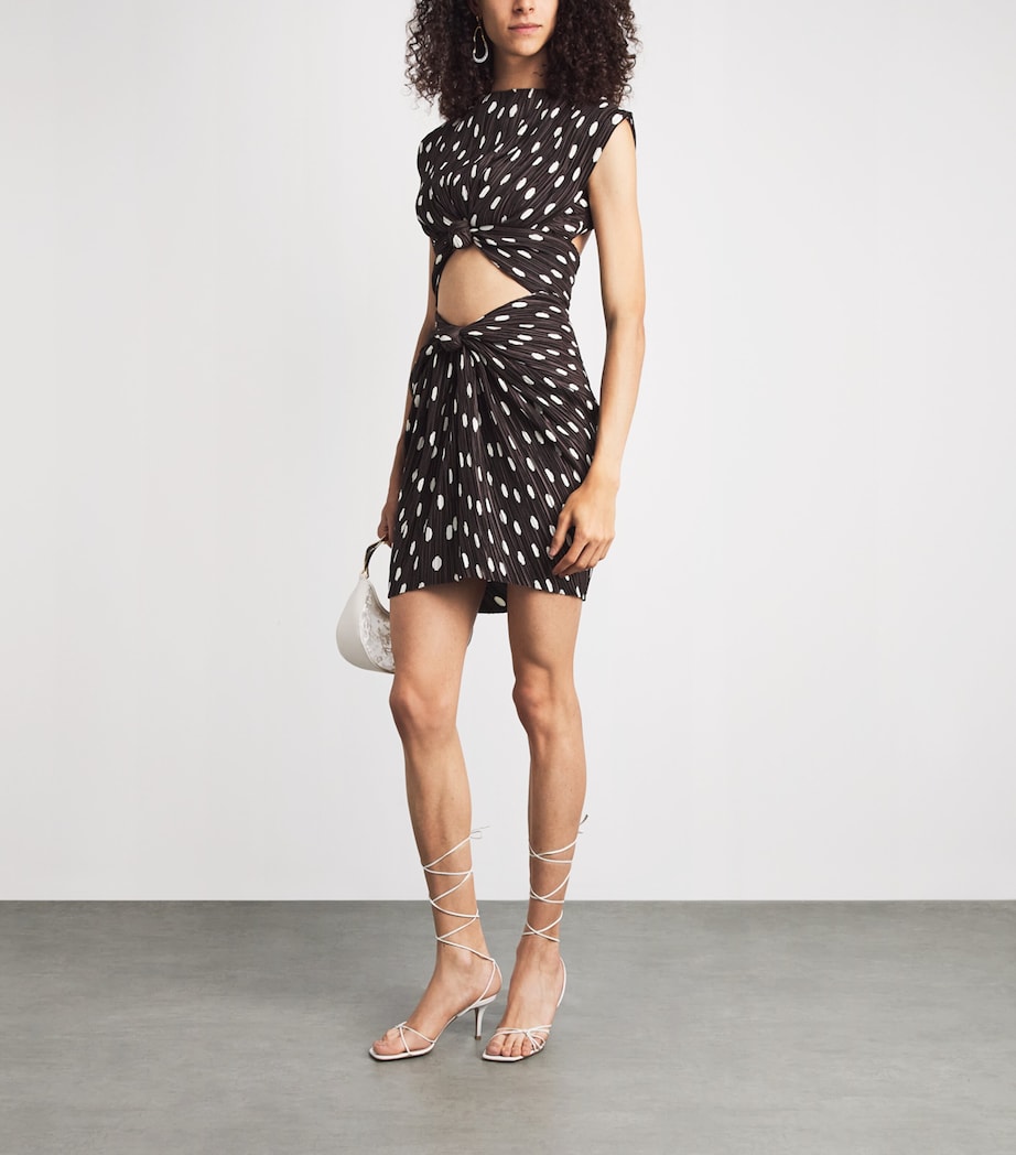 Cult Gaia Womens Polka Dot Marilou Mini Dress Dt Luwak Image 2
