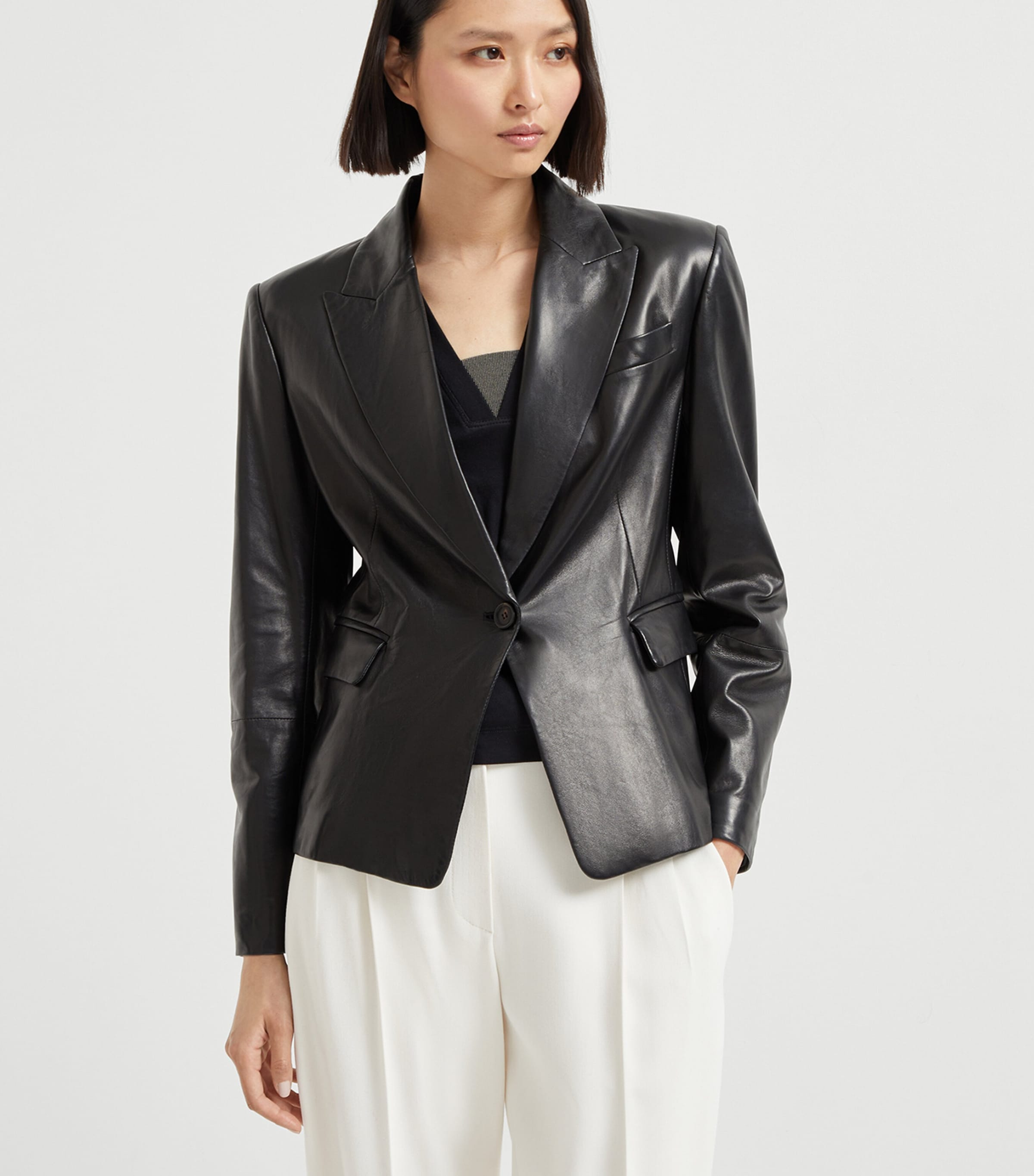 Nappa Leather Blazer C101 Image 2