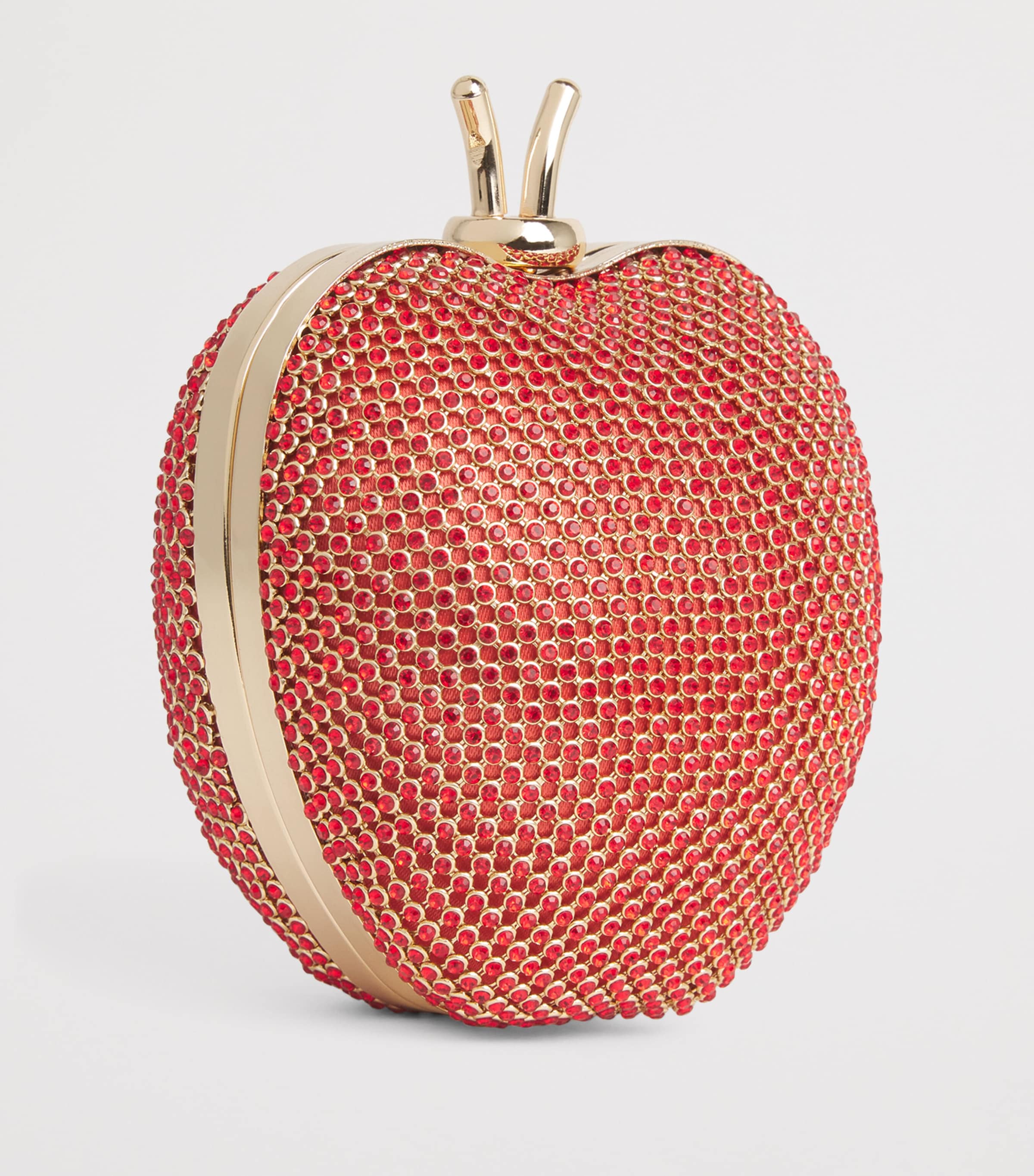 David Charles Diamanté Apple Clutch Bag D Red Image 2
