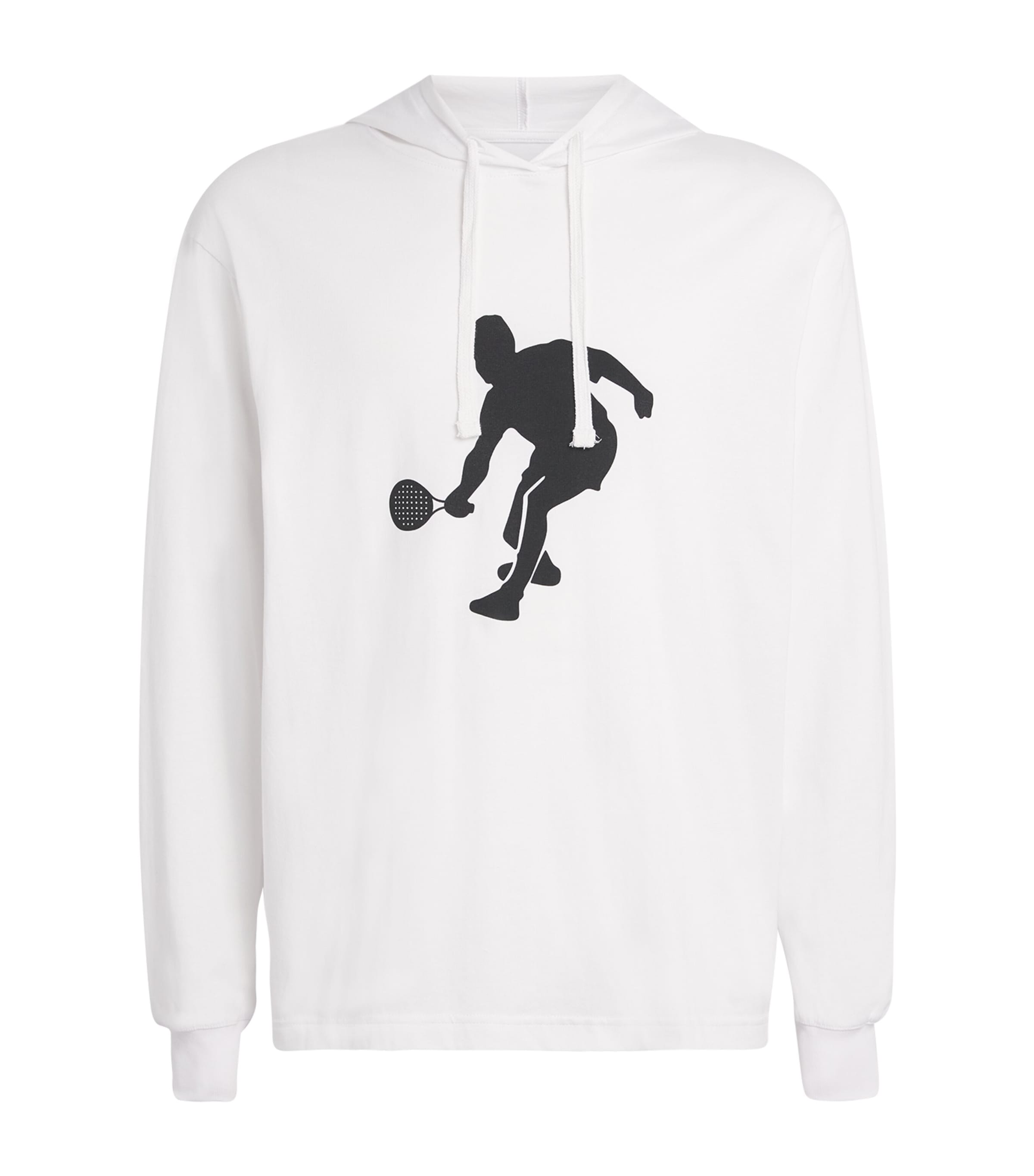 Pulco Studios Cotton Padelista Hoodie In White