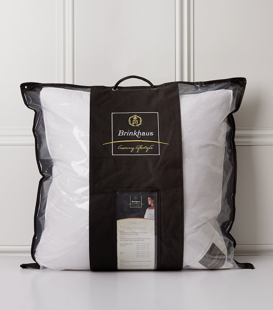 Chalet Box Square Pillow (65cm x 65cm) WHITE Image 1