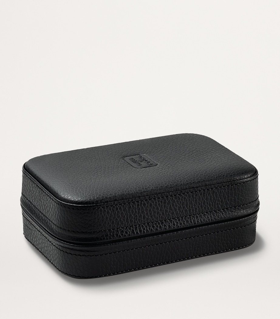 Scatola Del Tempo Leather Watch Repair Toolbox Black Image 2