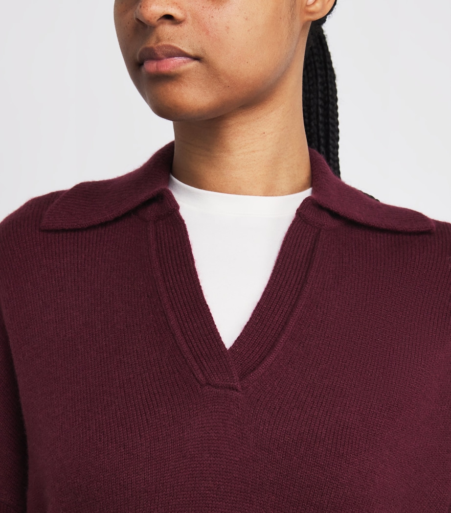 Wool-Blend Sweater BURGUNDY Image 6