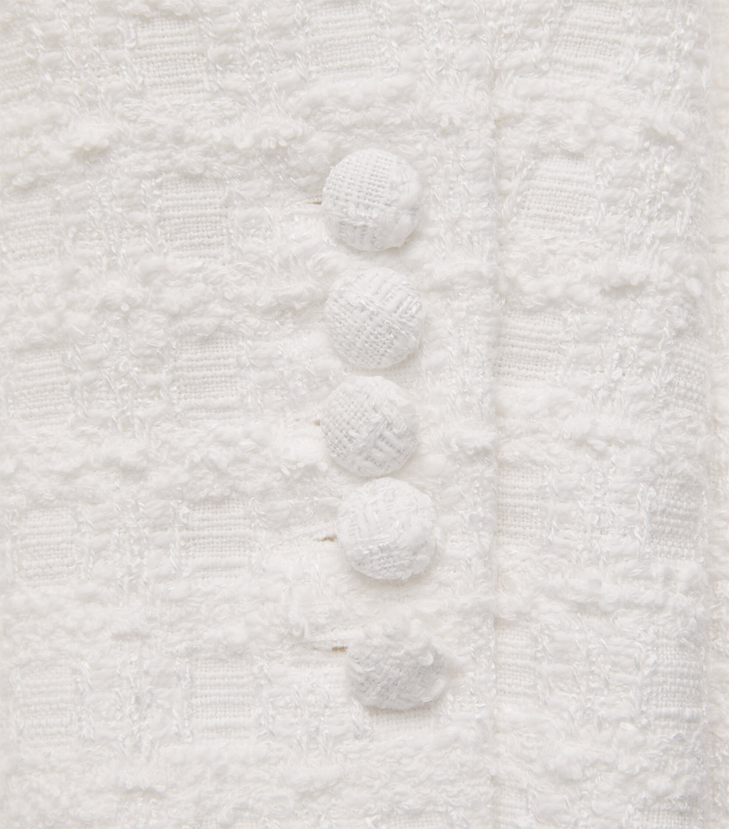 Liberowe Womens Tweed Raja Jacket White Image 5