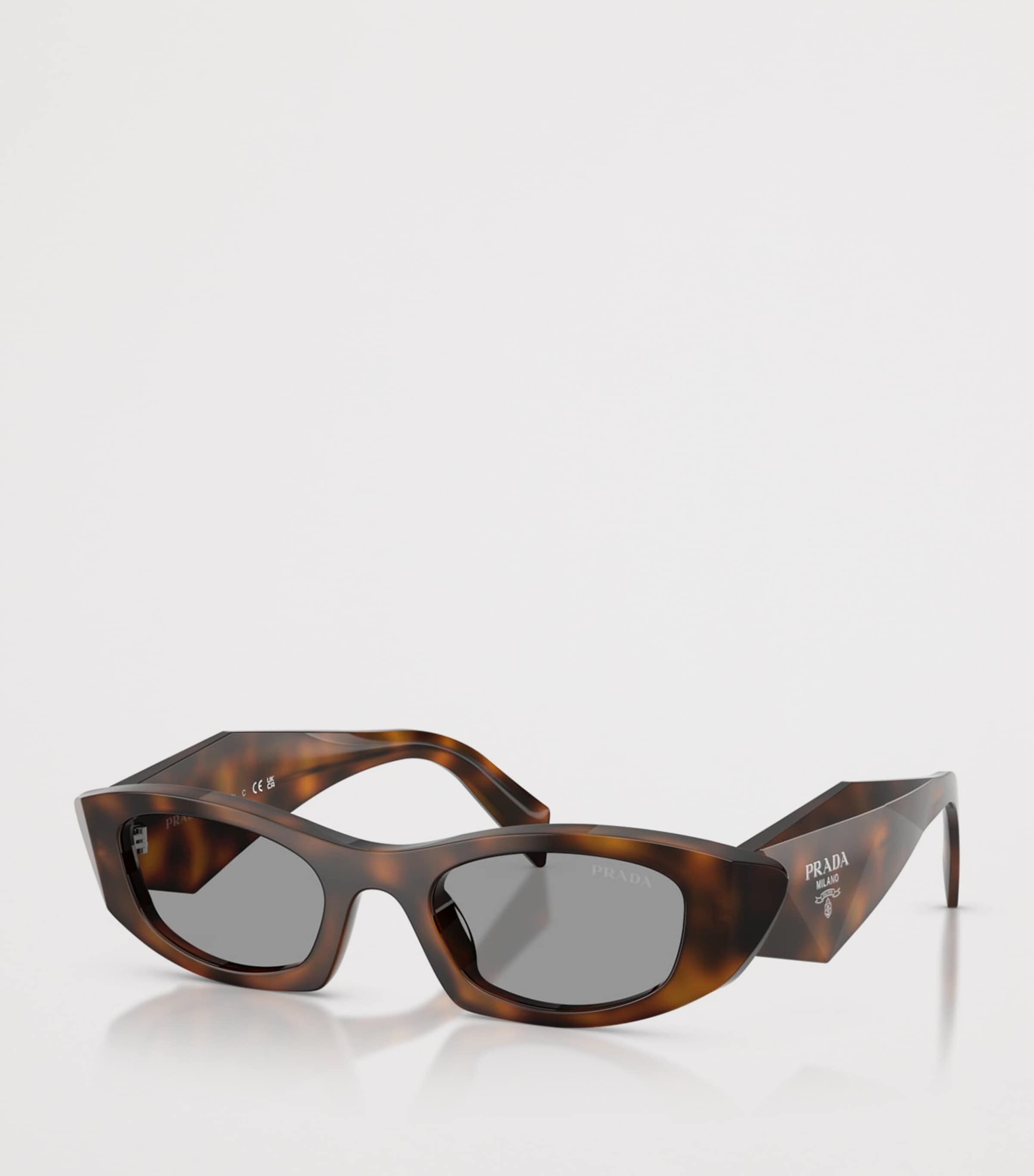 Acetate Oval Sunglasses 20D50Q Image 2