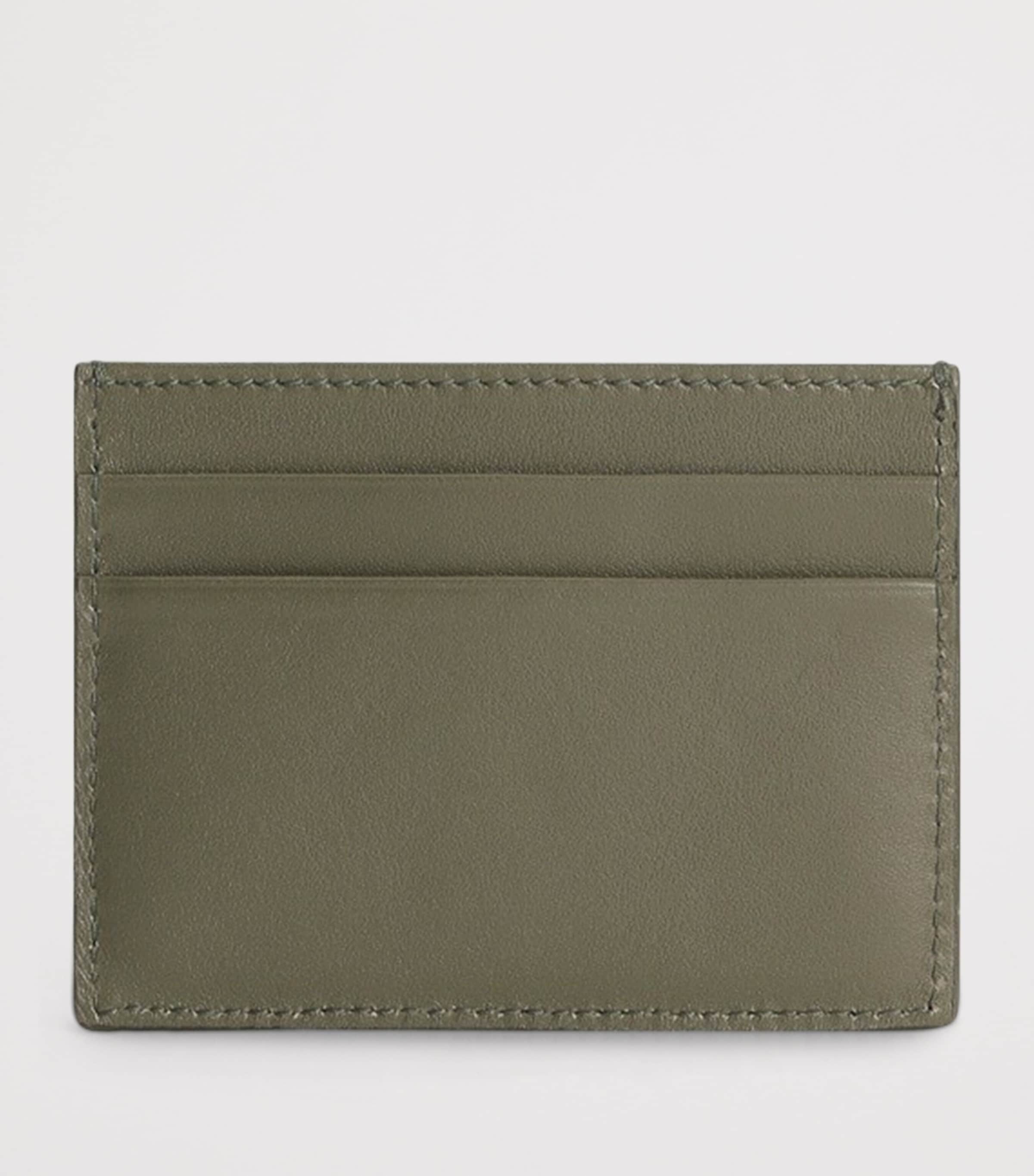 Plongé Calfskin Card Holder 80560-DARK GREE Image 3