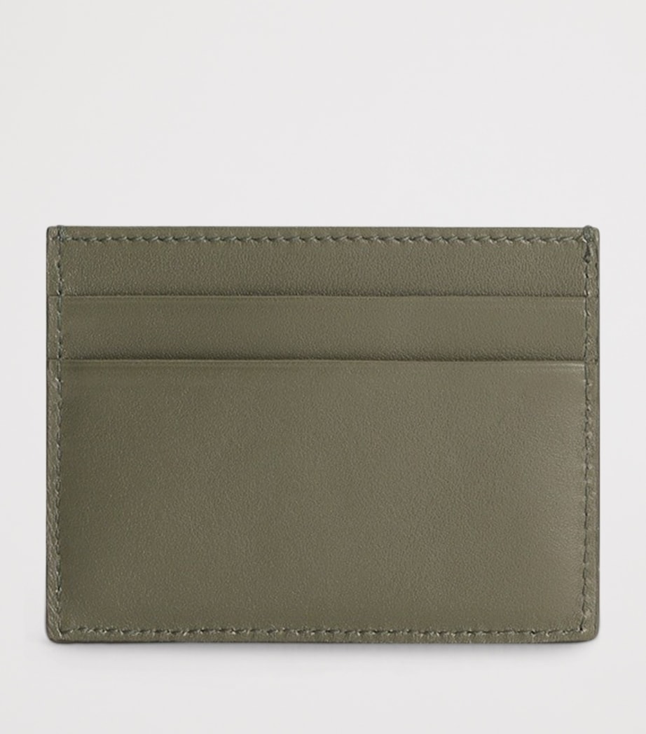 Plongé Calfskin Card Holder 80560-DARK GREE Image 3