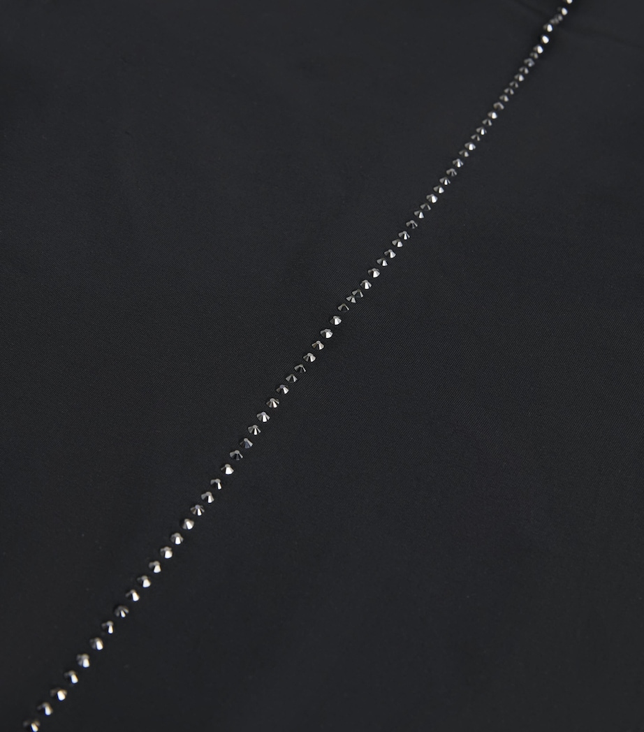 Crystal-Embellished String Bodysuit 8361 BLACK JET Image 5