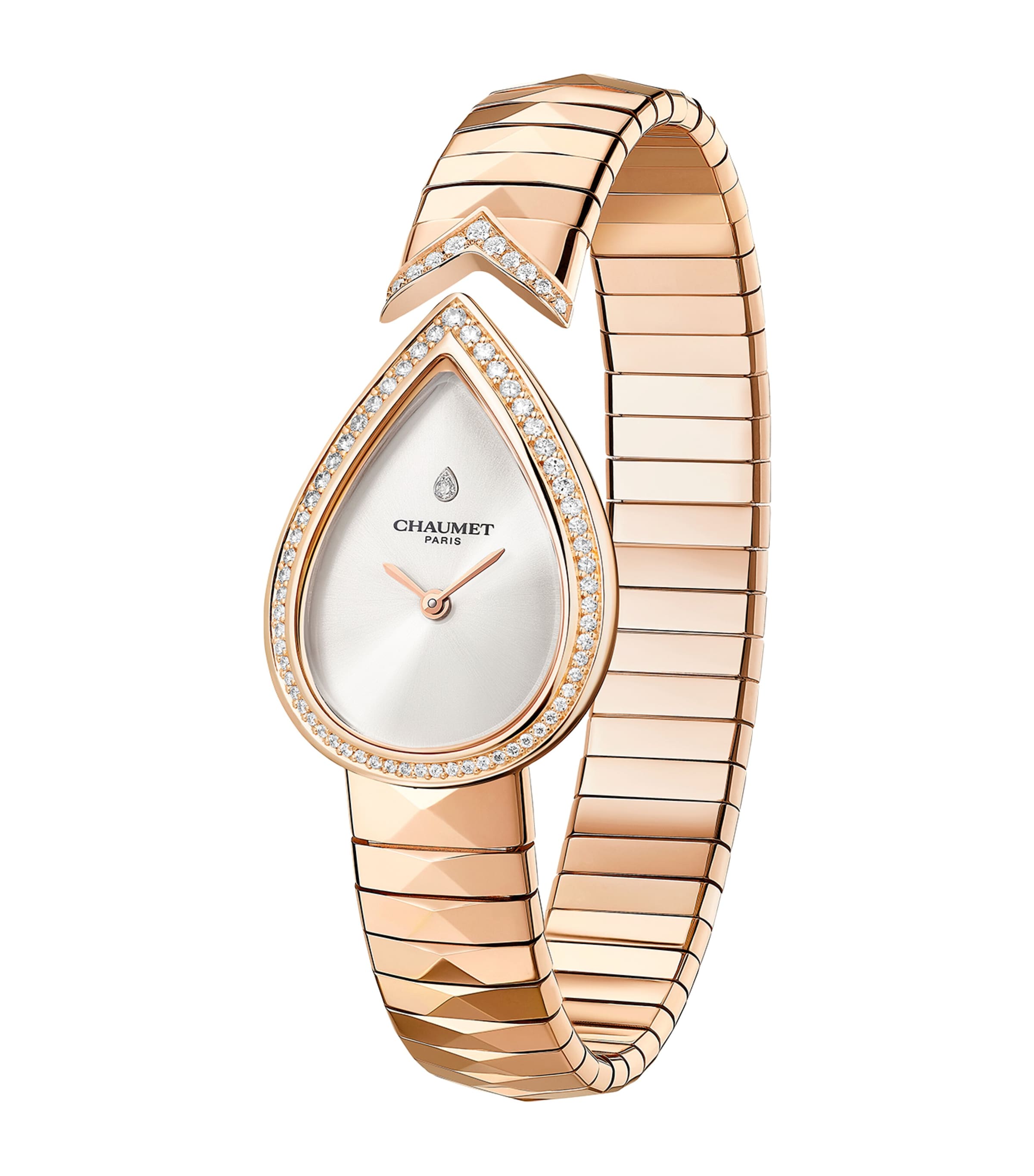 Rose Gold and Diamond Joséphine Aigrette Watch (20.2mm) PINK GOLD Image 3