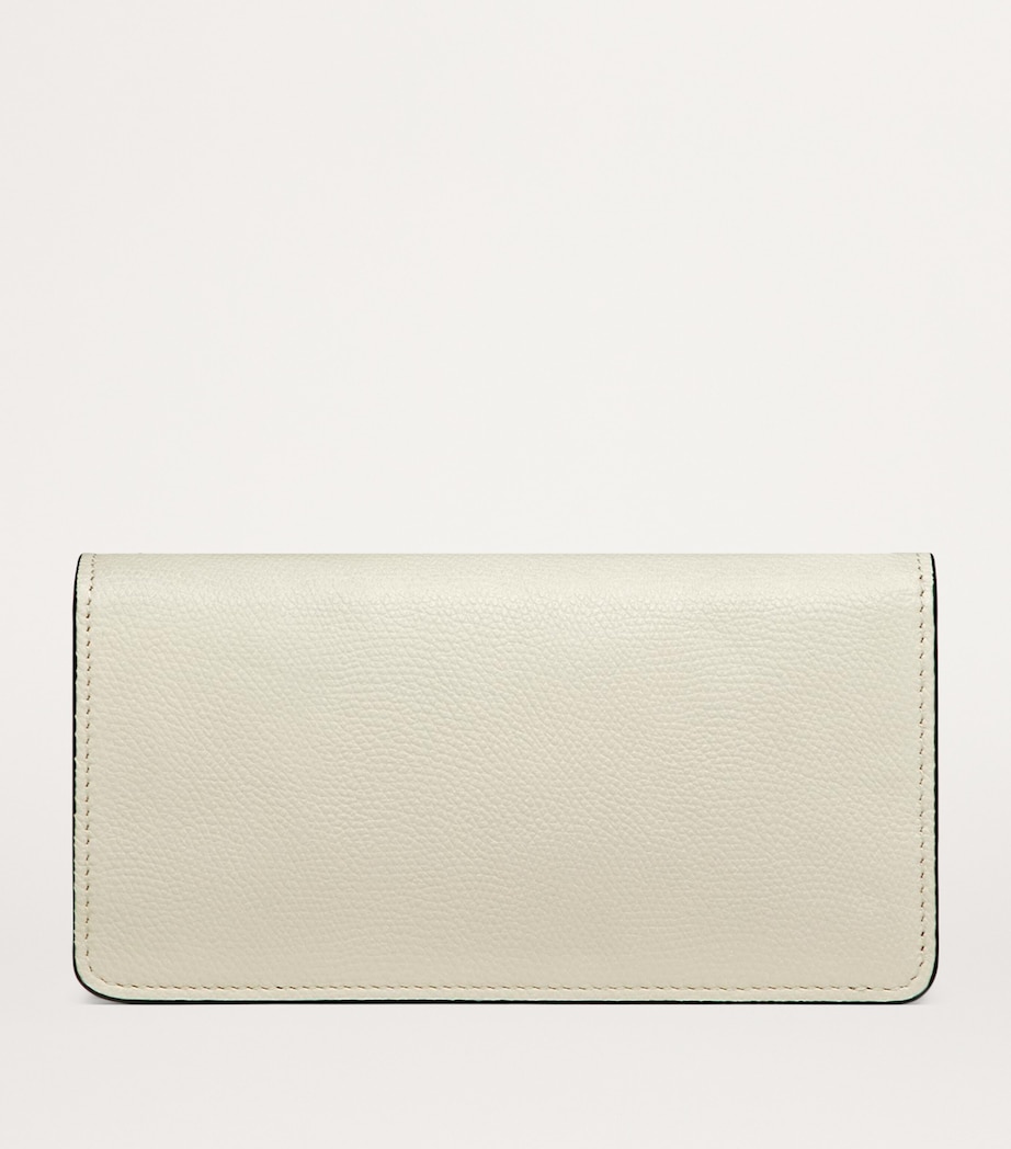Valentino Garavani Leather VLogo Signature Chain Wallet Image 5