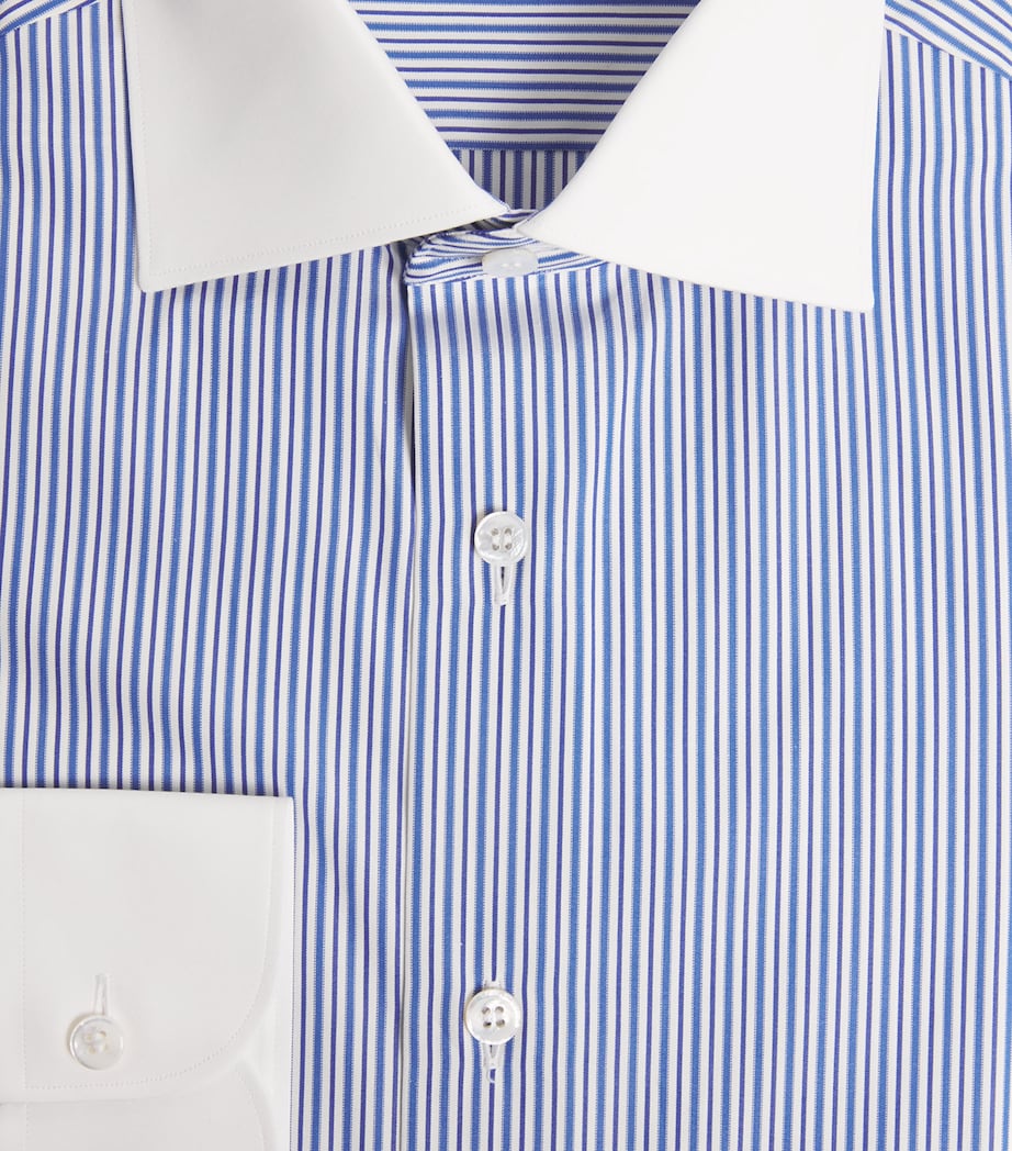 Cotton Stripe Shirt 4190 Image 5