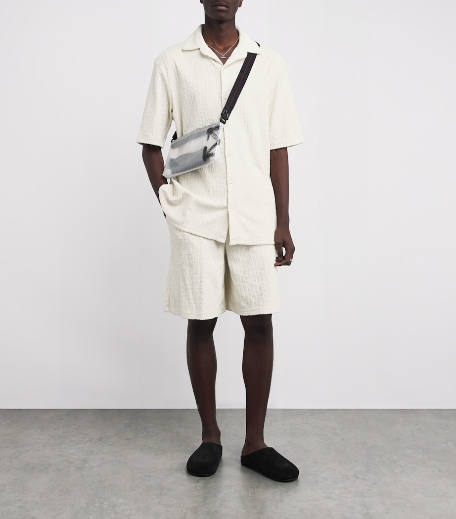 Terry Logo Shorts CREAM Image 2