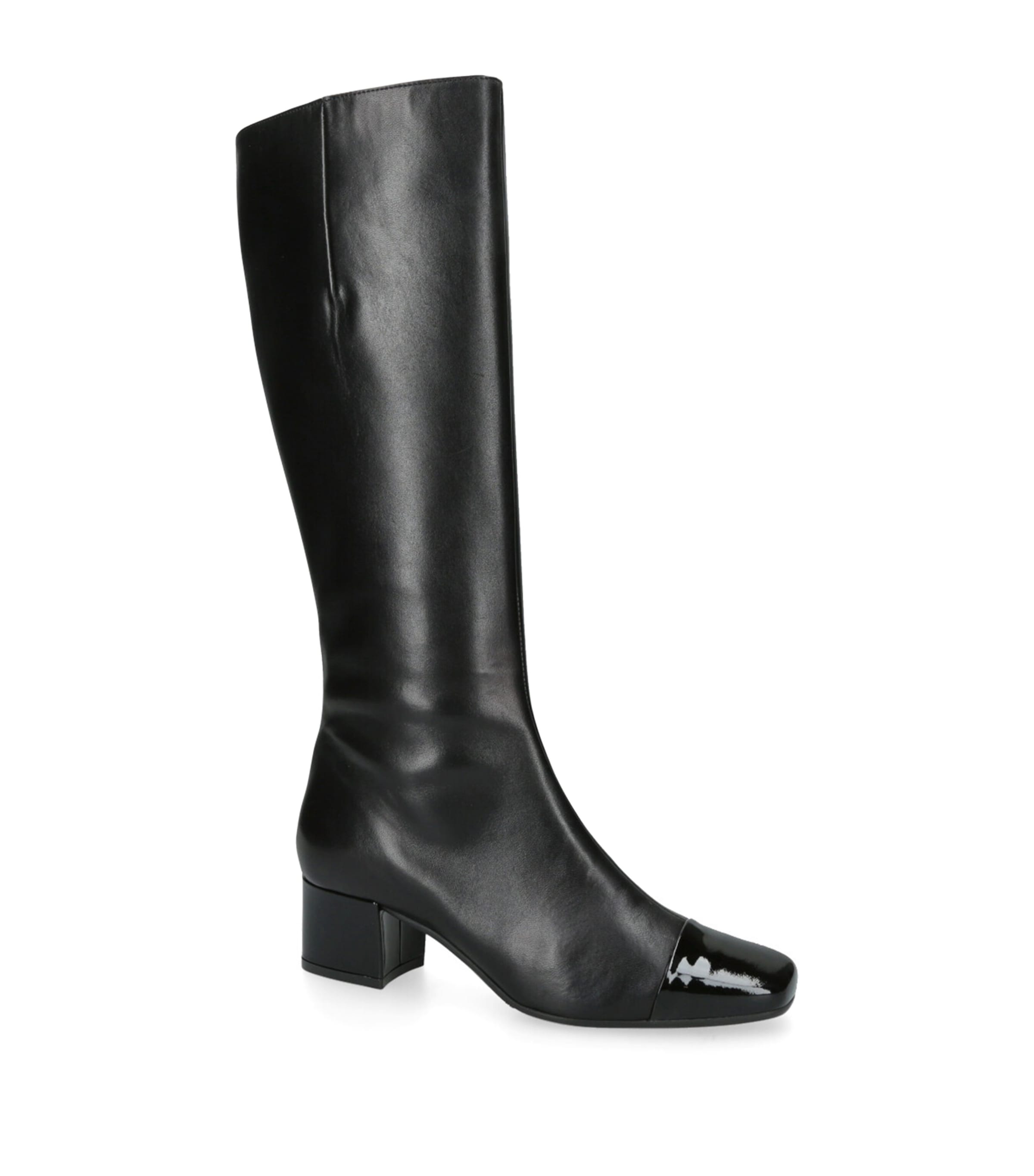 靴 Carel Paris Malaga black patent Boots Malaga - Black leather and patent leather boots | Carel Paris