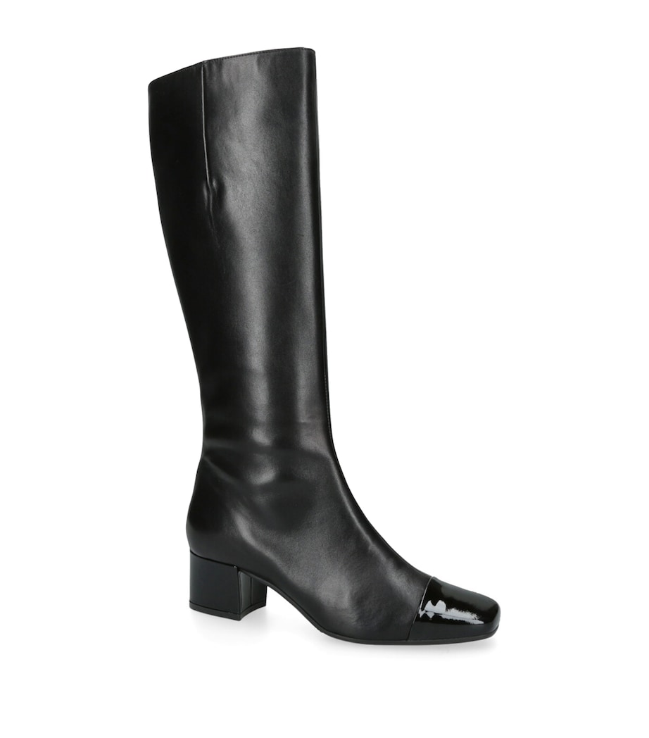 Malaga Knee-High Boots 40 BLACK Image 1