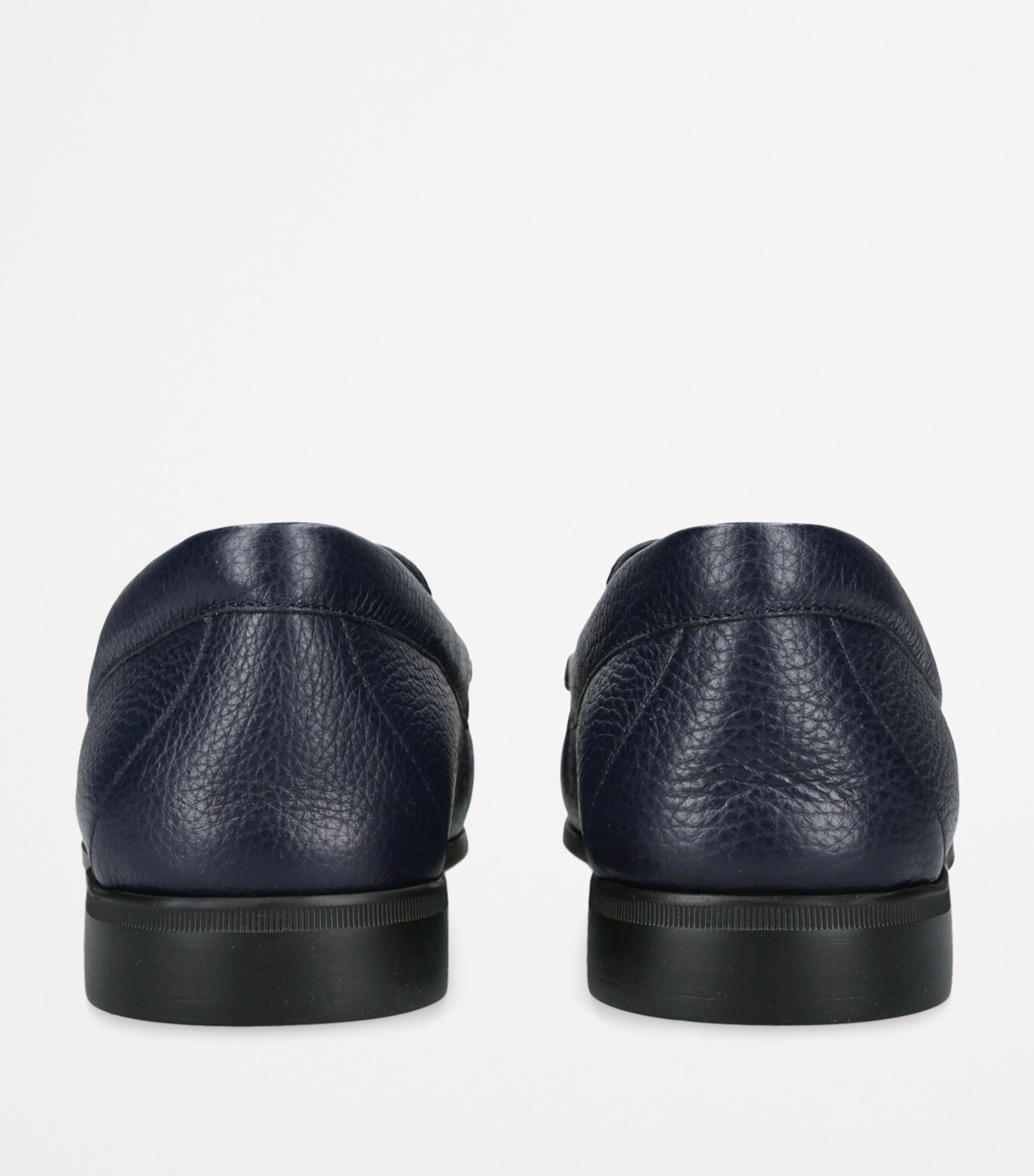 Deerskin Loafers NAVY Image 2