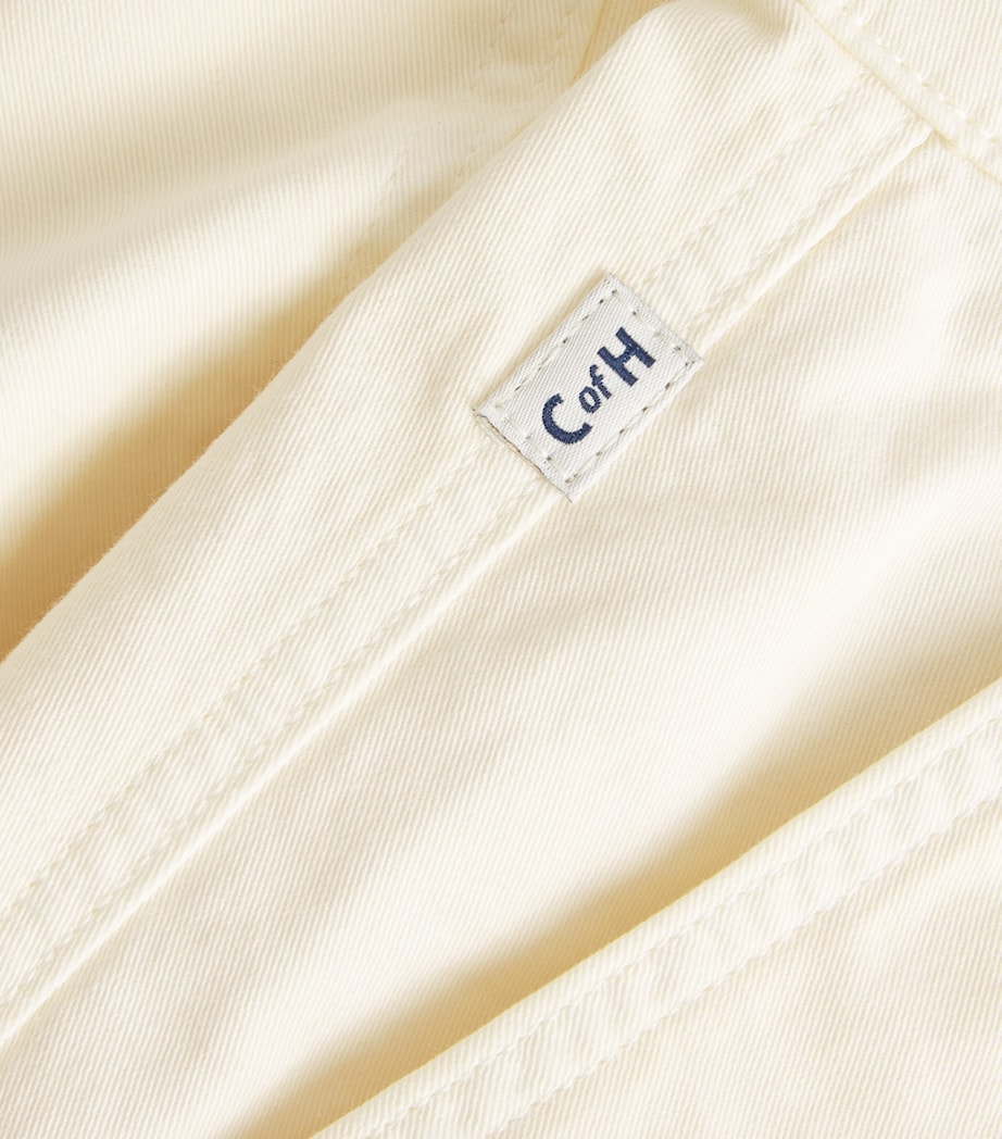 Citizens of Humanity Womens Organic Cotton Flight Trousers Plaster Image 6