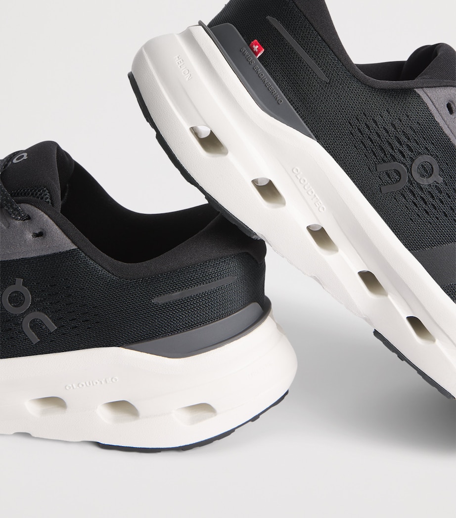 On Mens Cloudrunner 3 Trainers Black | Ivory Image 7
