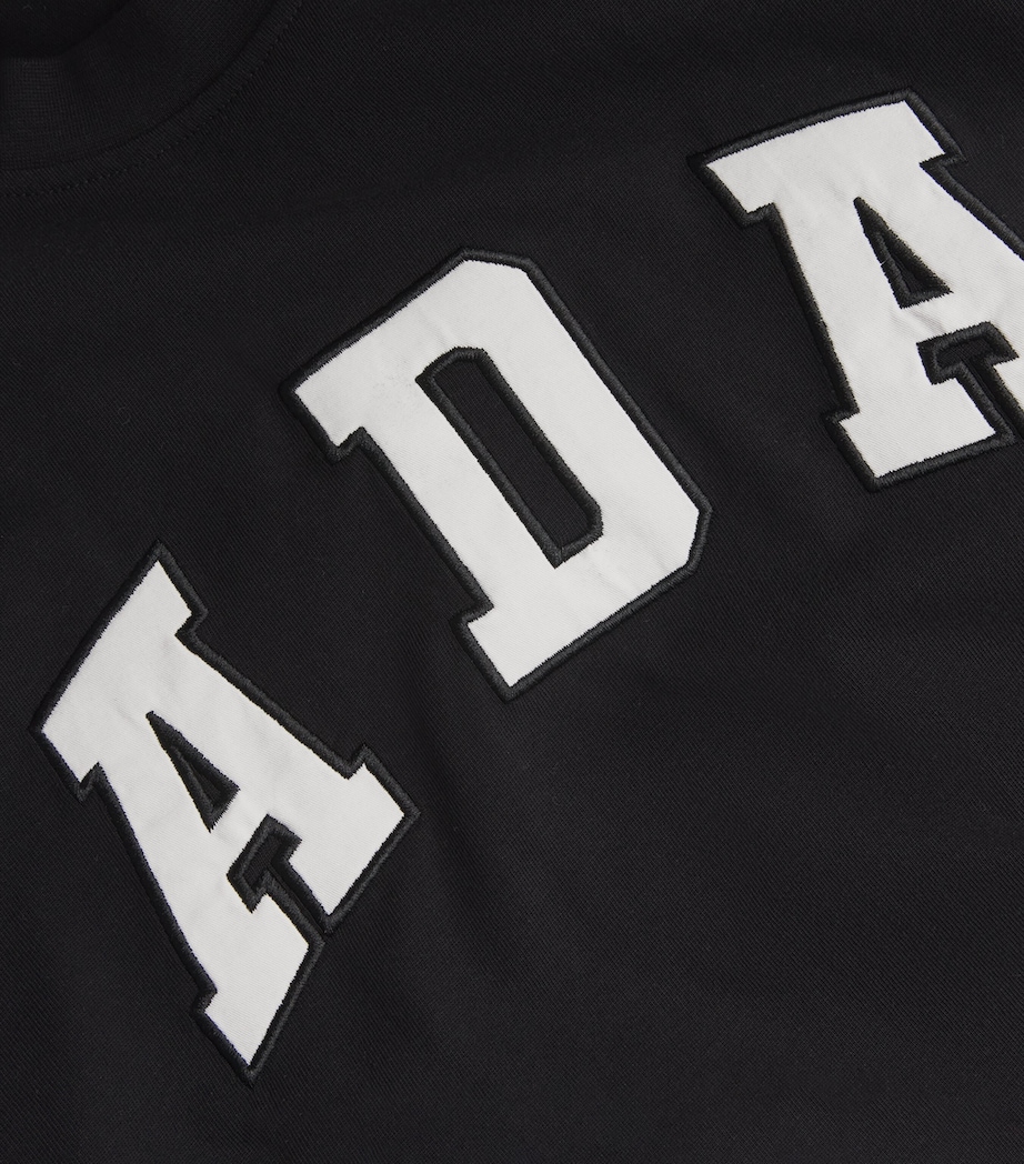 Cotton Oversized T-Shirt BLACK Image 5