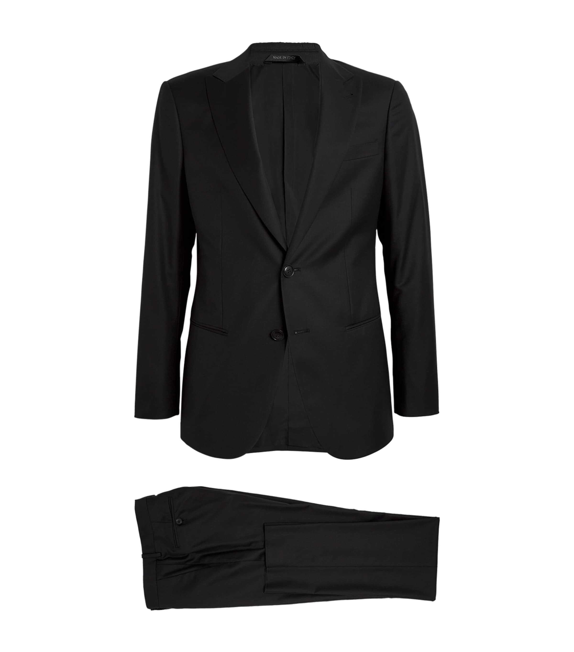 GIORGIO ARMANI WOOL-CASHMERE TWO-PIECE SUIT 