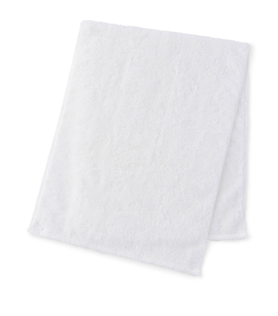 Cotton Superior Hand Towel (50cm x 100cm) WHITE Image 3