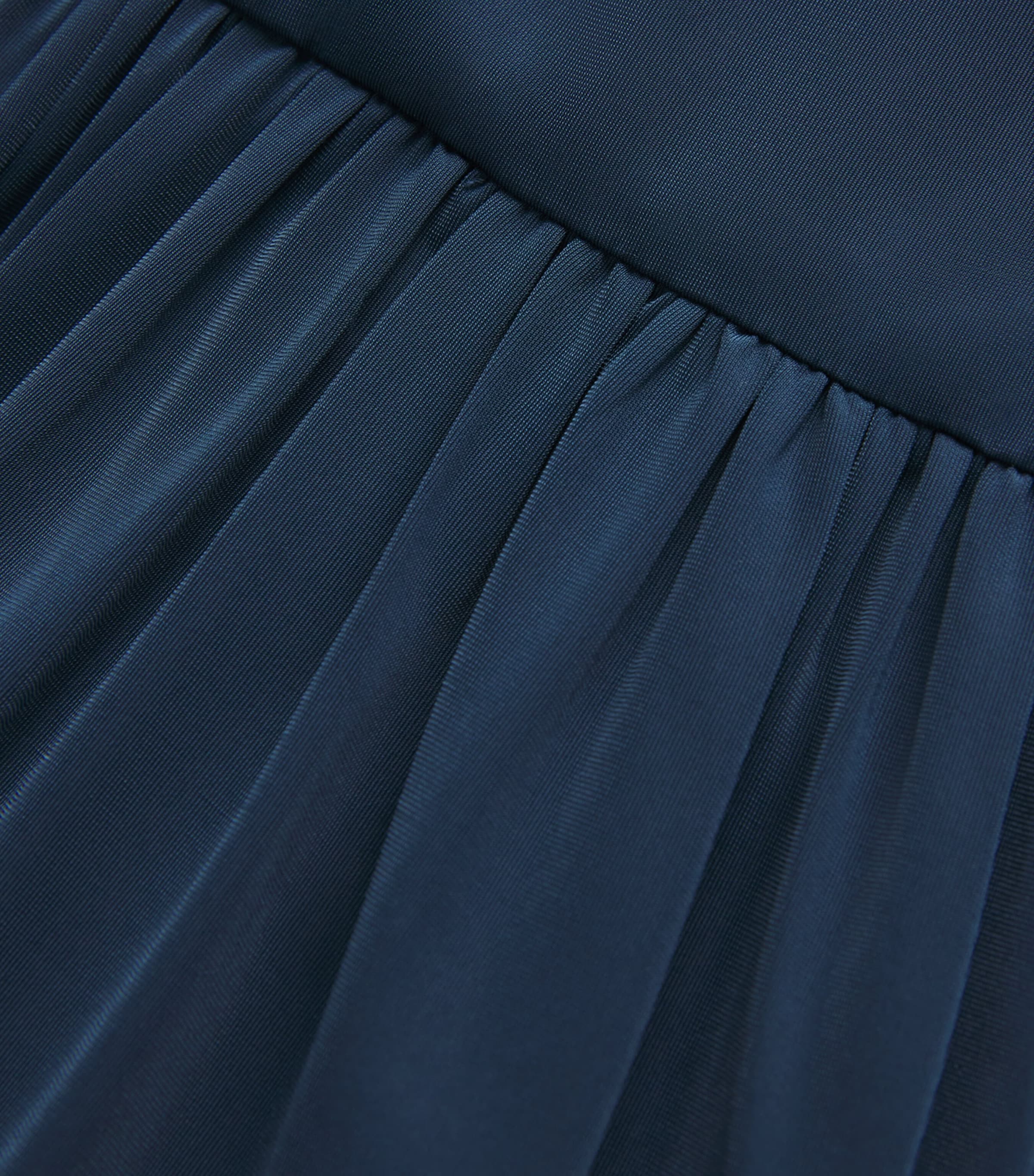 Stretch-Jersey Sleeveless Midi Dress NAVY Image 5