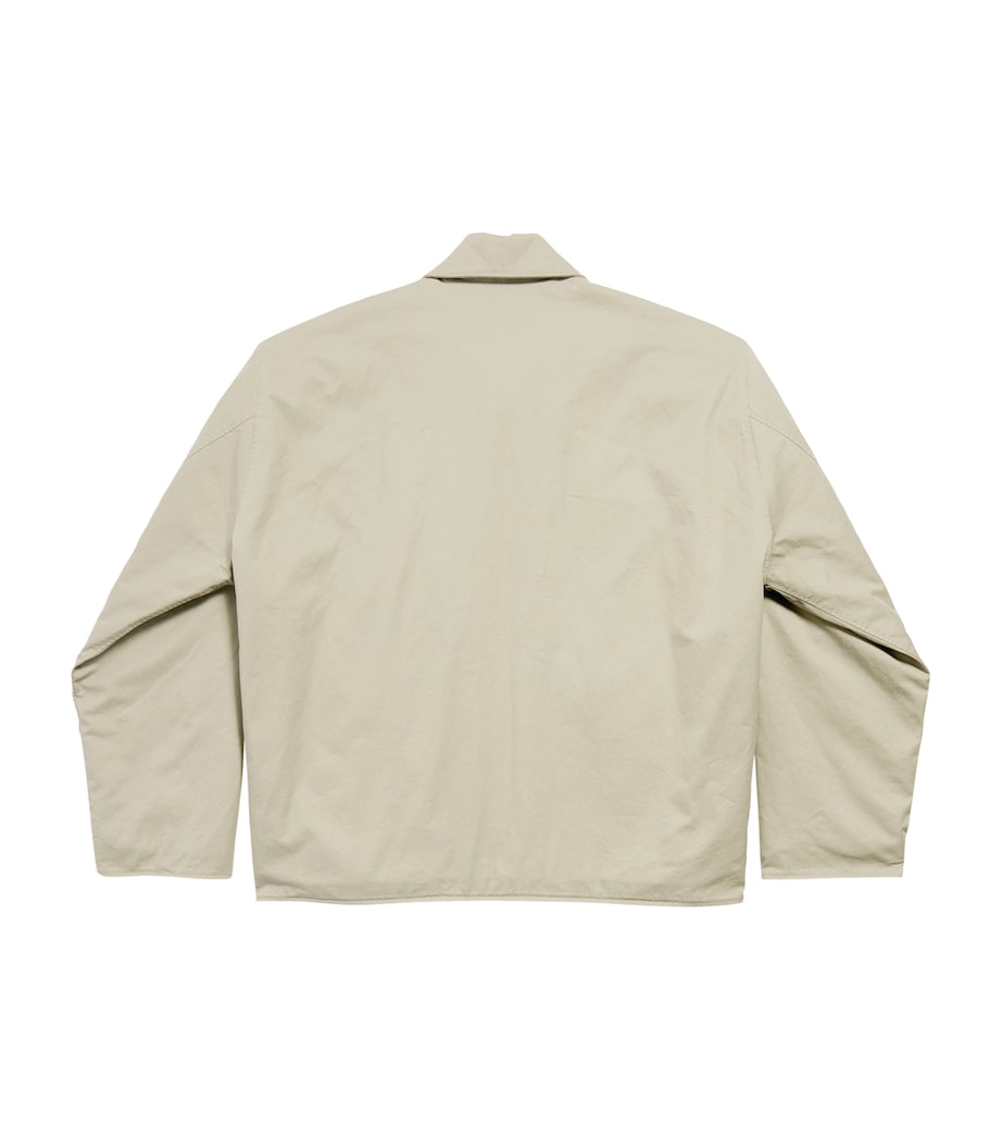 Balenciaga Mens Cotton Zip-Up Jacket Image 2