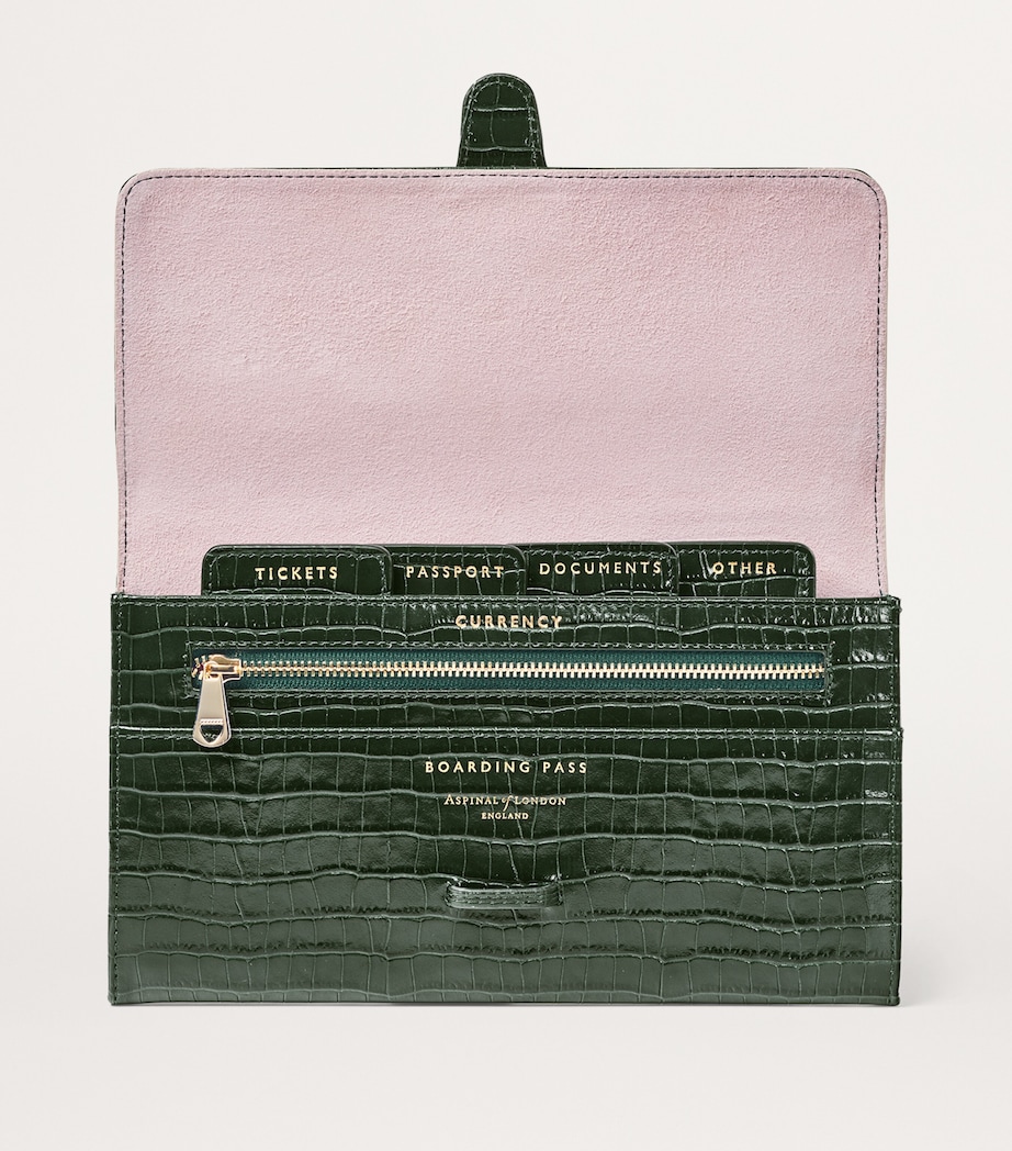 Leather Travel Wallet EVERGREEN Image 6