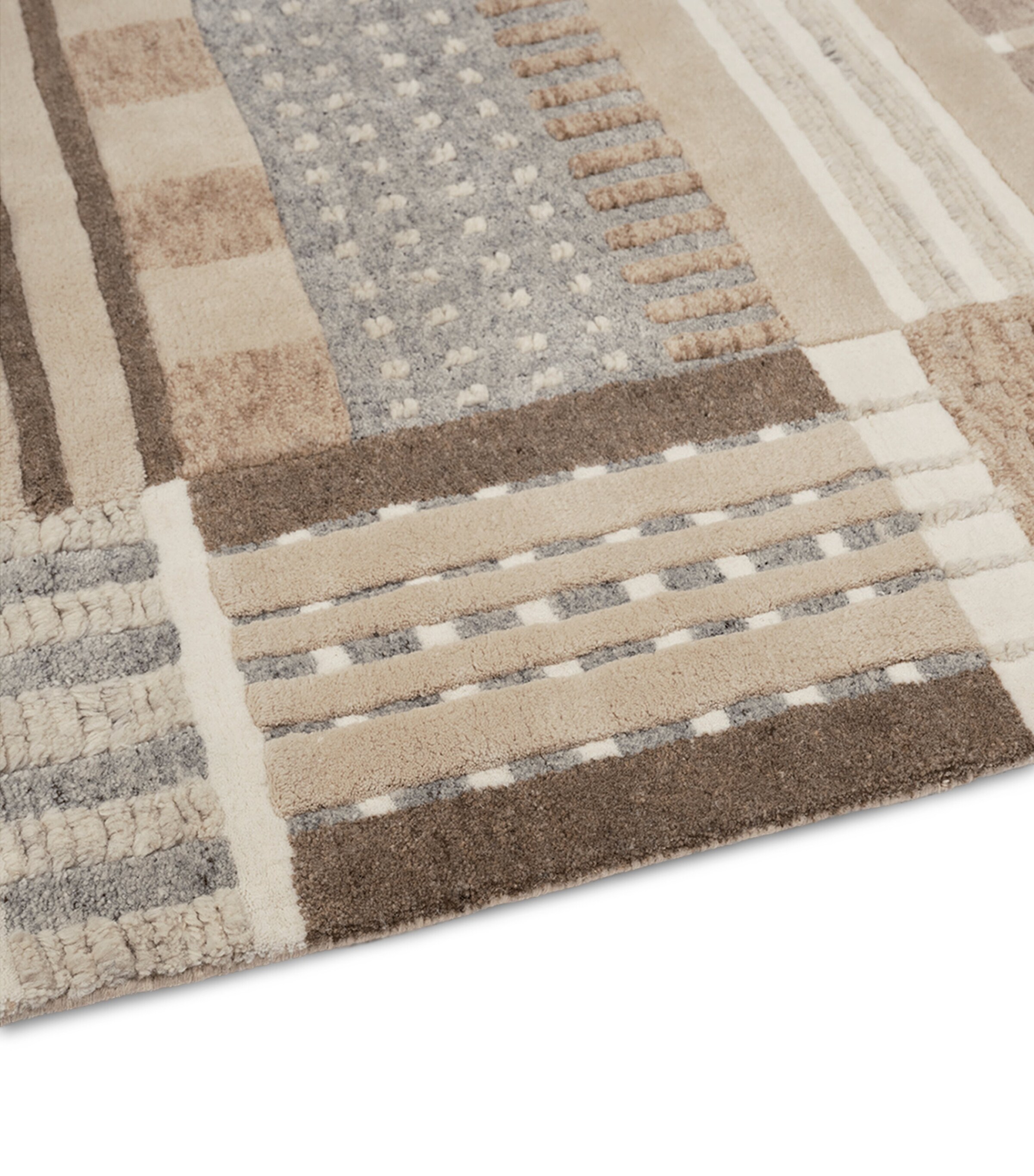 The Rug Company x Paul Smith Takt Rug (3.05m x 2.44m) Natural Image 3