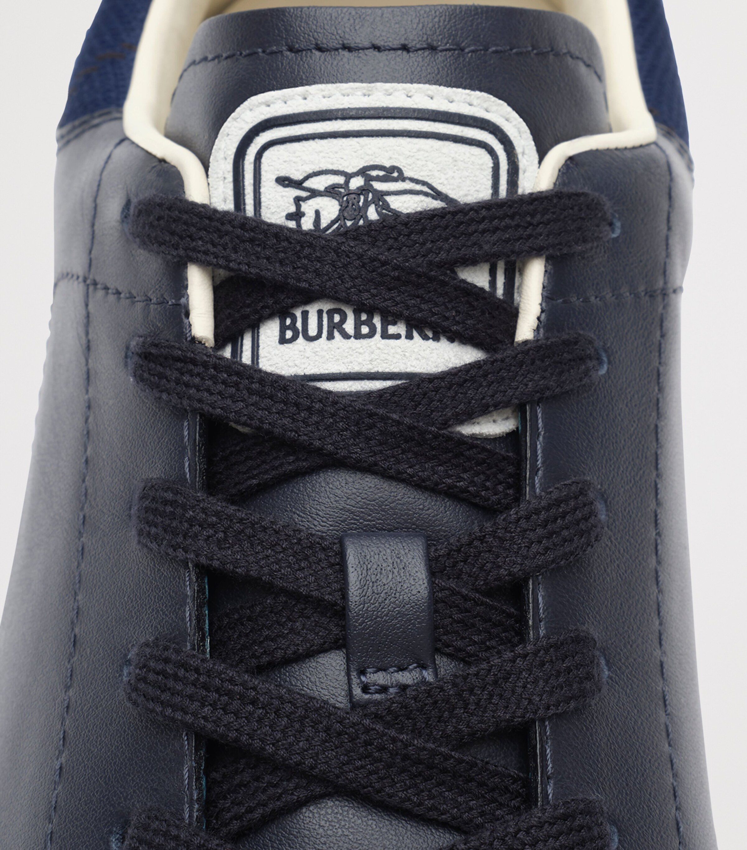 Burberry Leather-Suede Set Sneakers Midnightnocturneblu Image 6