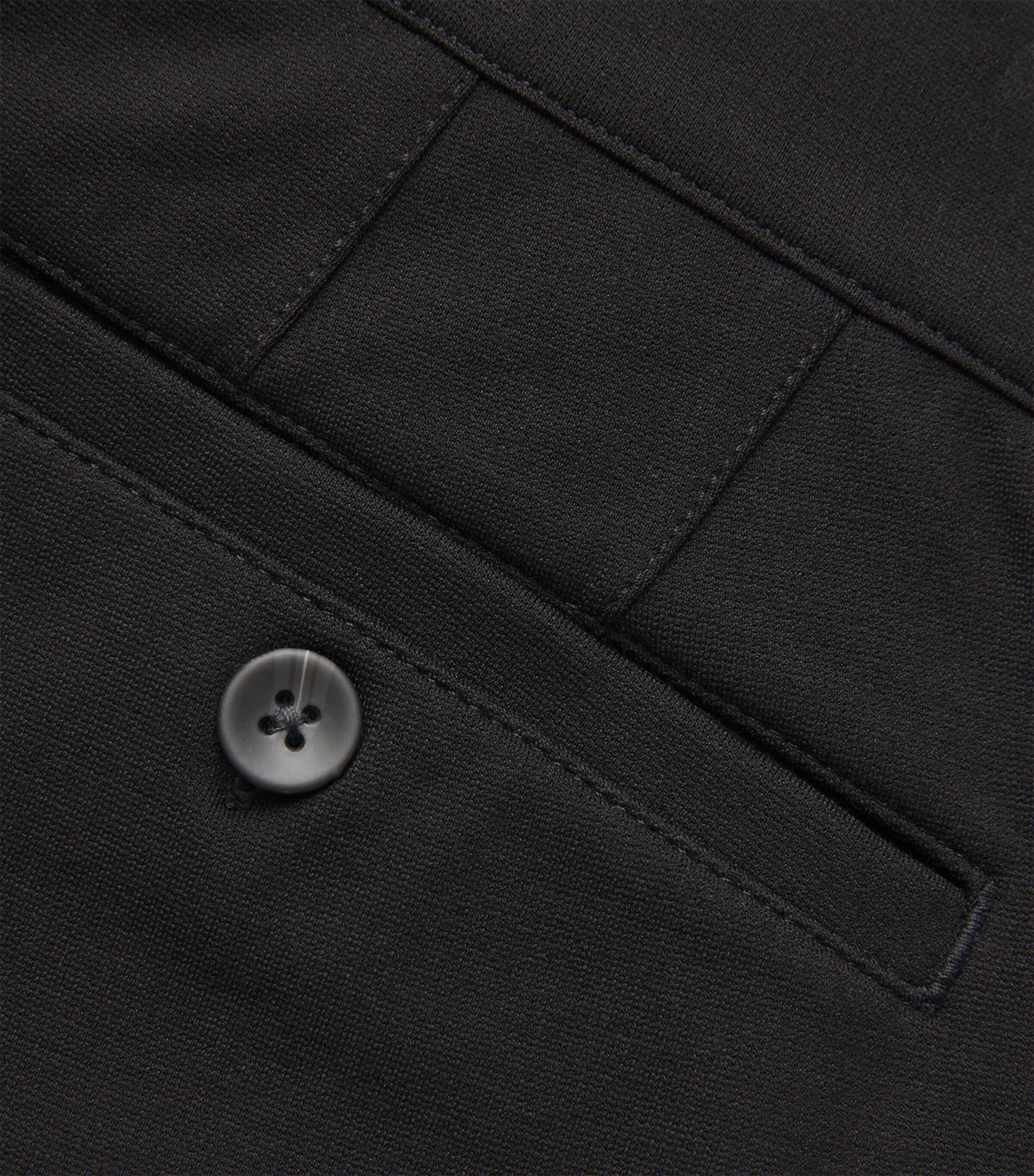 Slim-Fit Stretch Trousers BLACK Image 5