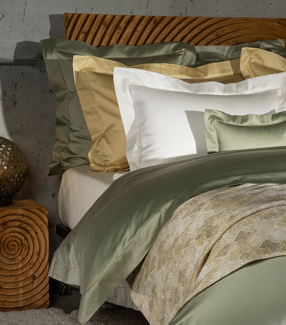 Celso De Lemos Bourdon Super King Duvet Cover (260cm x 220cm) Amande Image 1