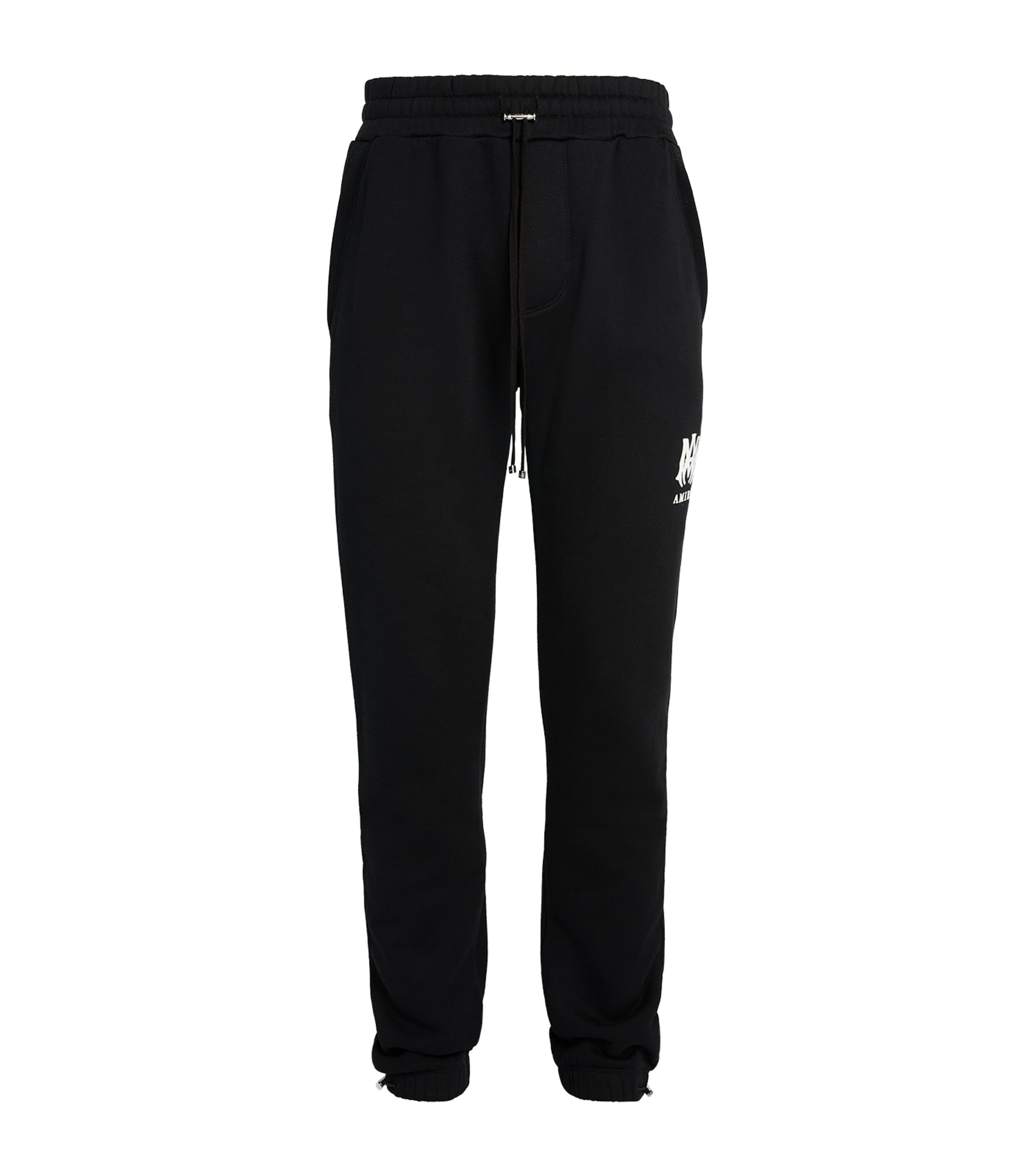 Amiri Logo Sweatpants In Black